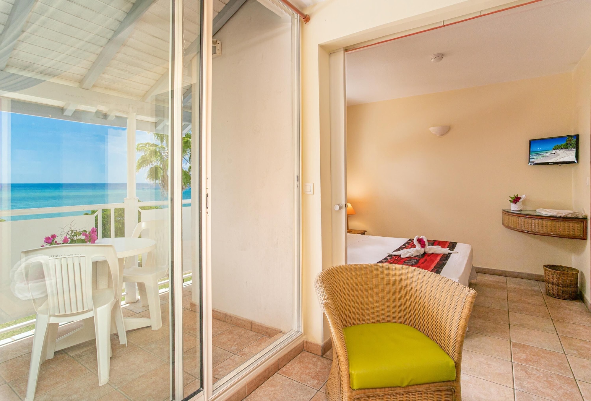 1 Bedroom, Superior, Twin Beds, Sea View, 2 Bathrooms, Sofa، Karibea Resort Sainte Luce Residence Caribia 10/10