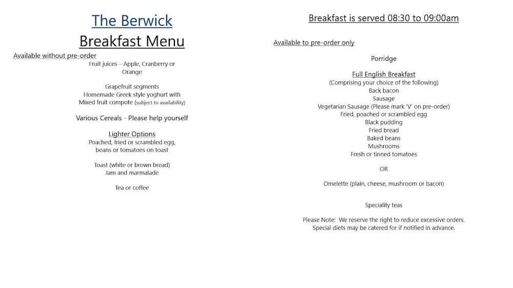 The Berwick 32/39