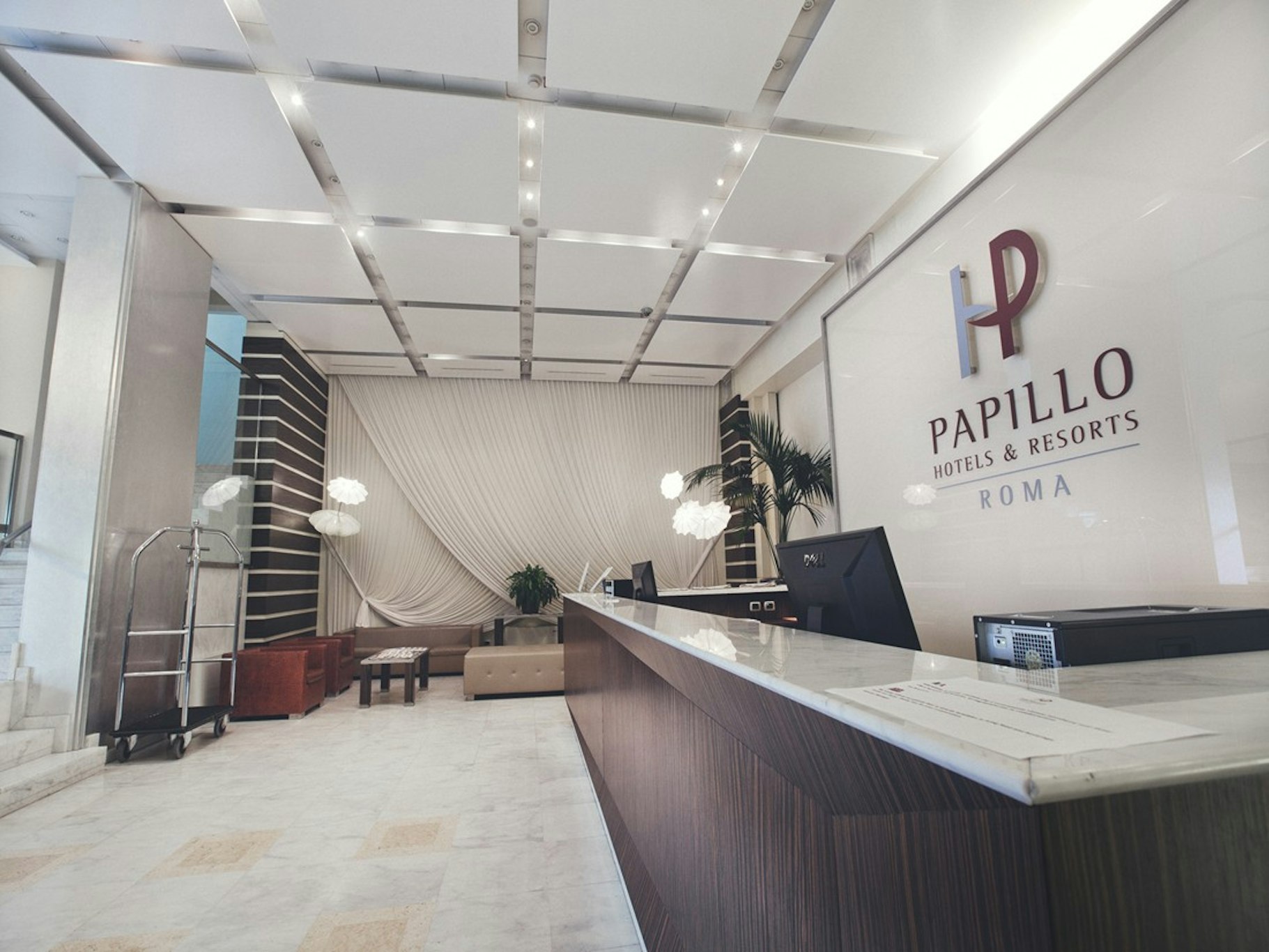 Lobby at Papillo, ROME