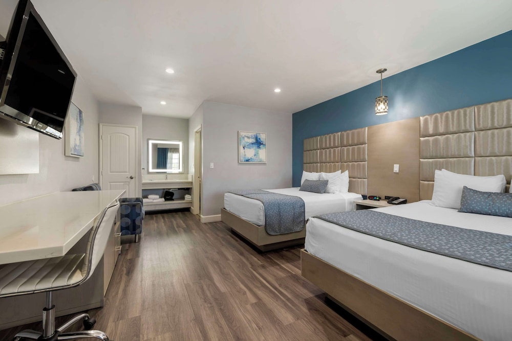 Standard, 1 Double and 2 Queen Beds