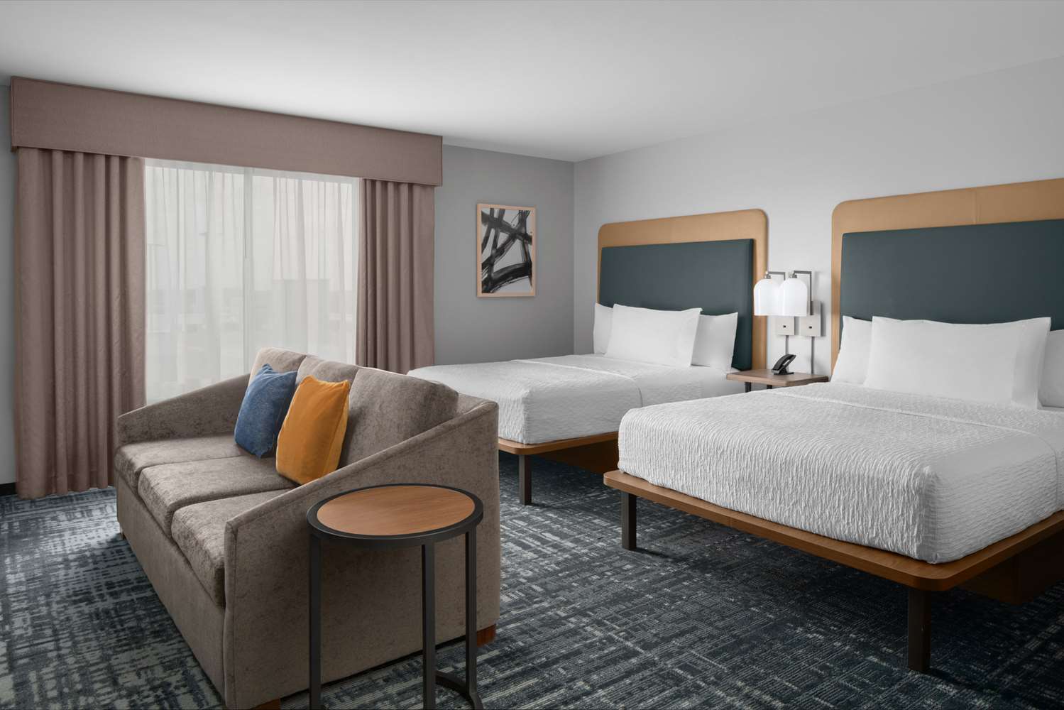 Efficiency, Studio, Queen Bed