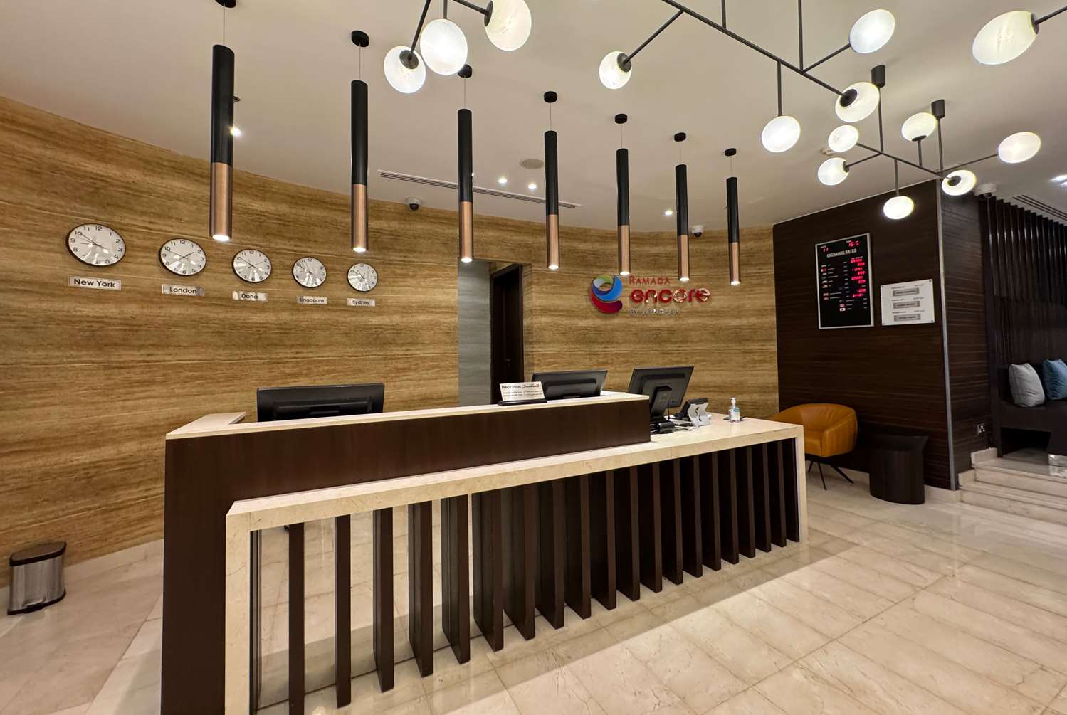Lobby at Ramada Encore Hotel by Wyndham Doha, DOHA