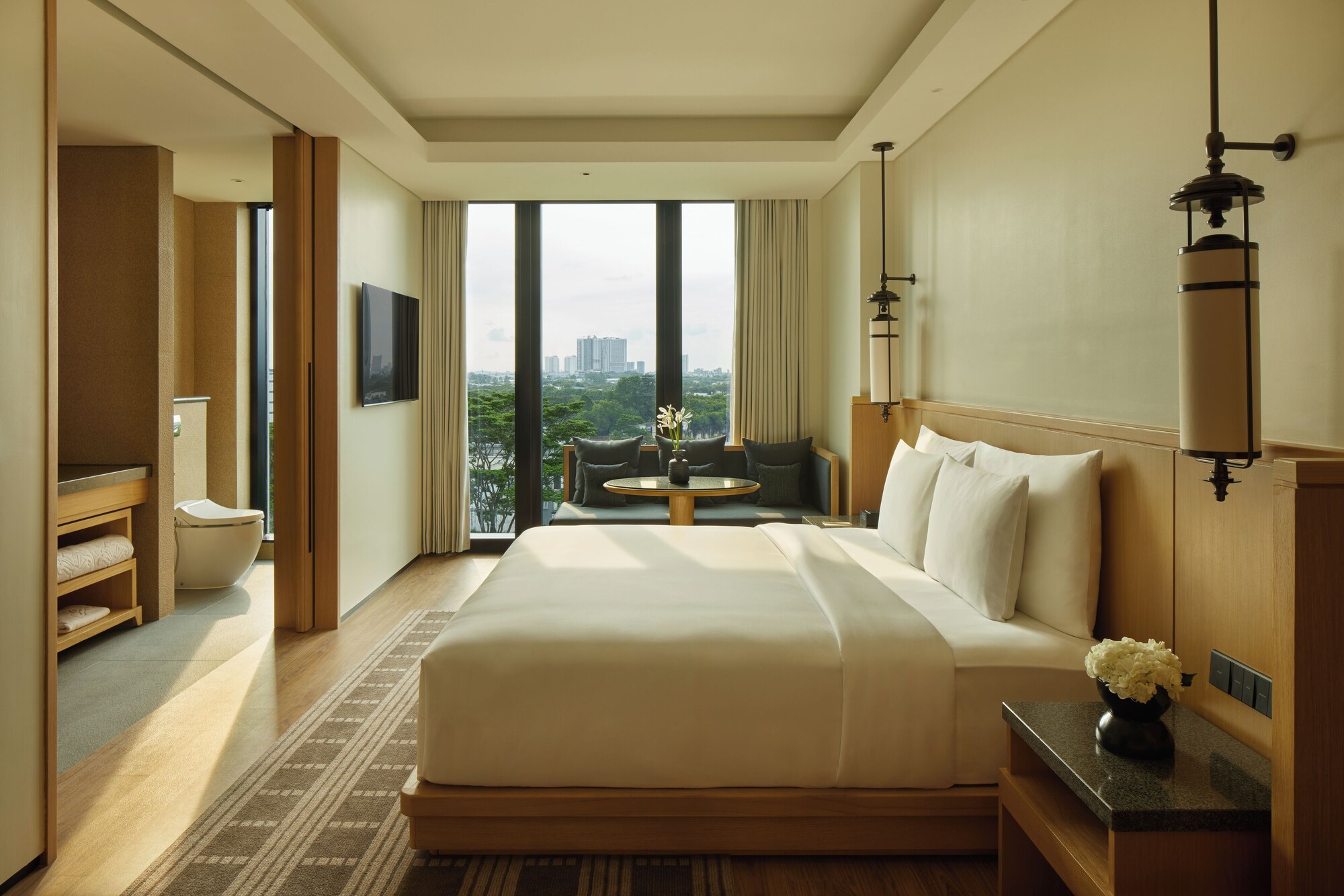غرفة تنفيذية بسرير كينج، Hotel Tentrem Jakarta 3/9