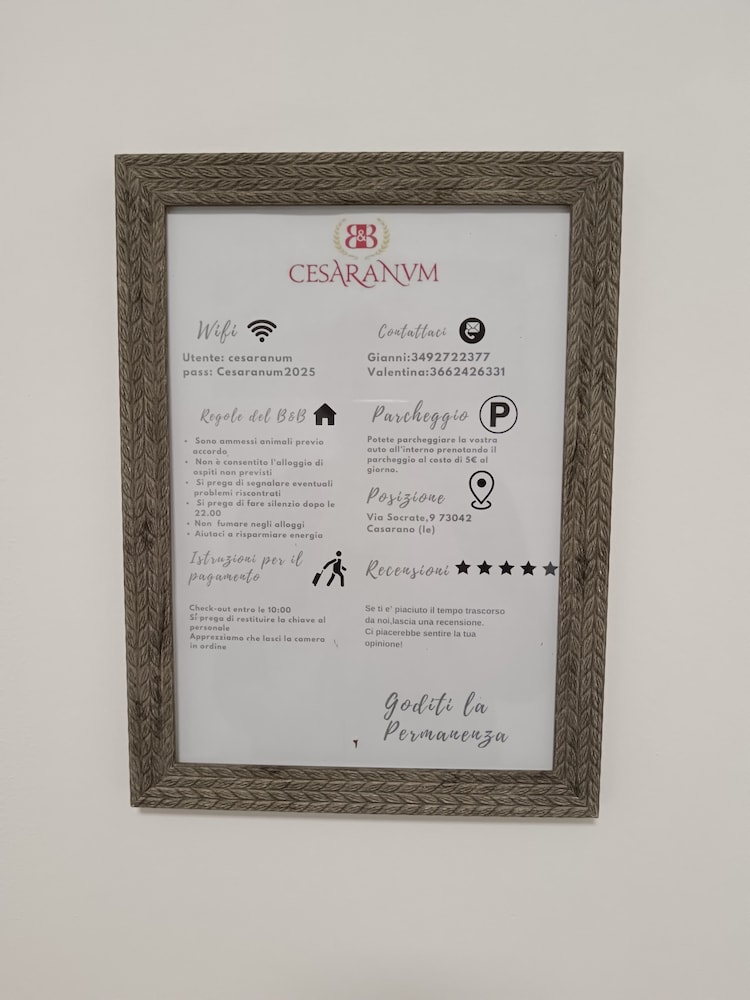 B&B Cesaranum 19/45