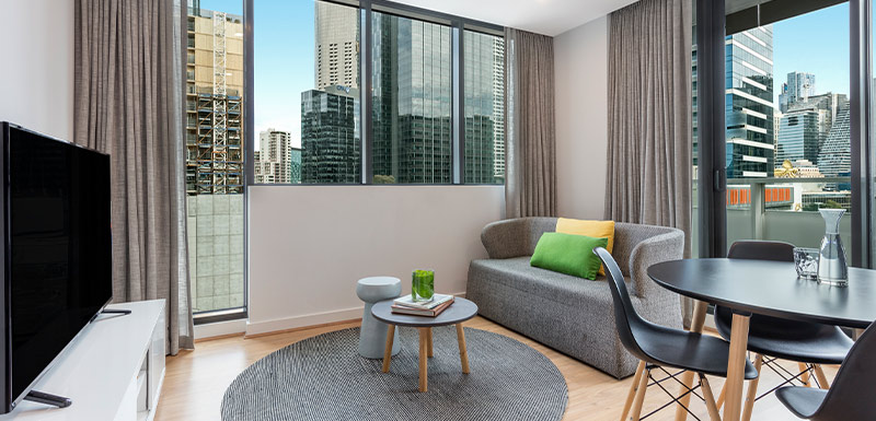Serviced Apartments Melbourne Opus 15/36