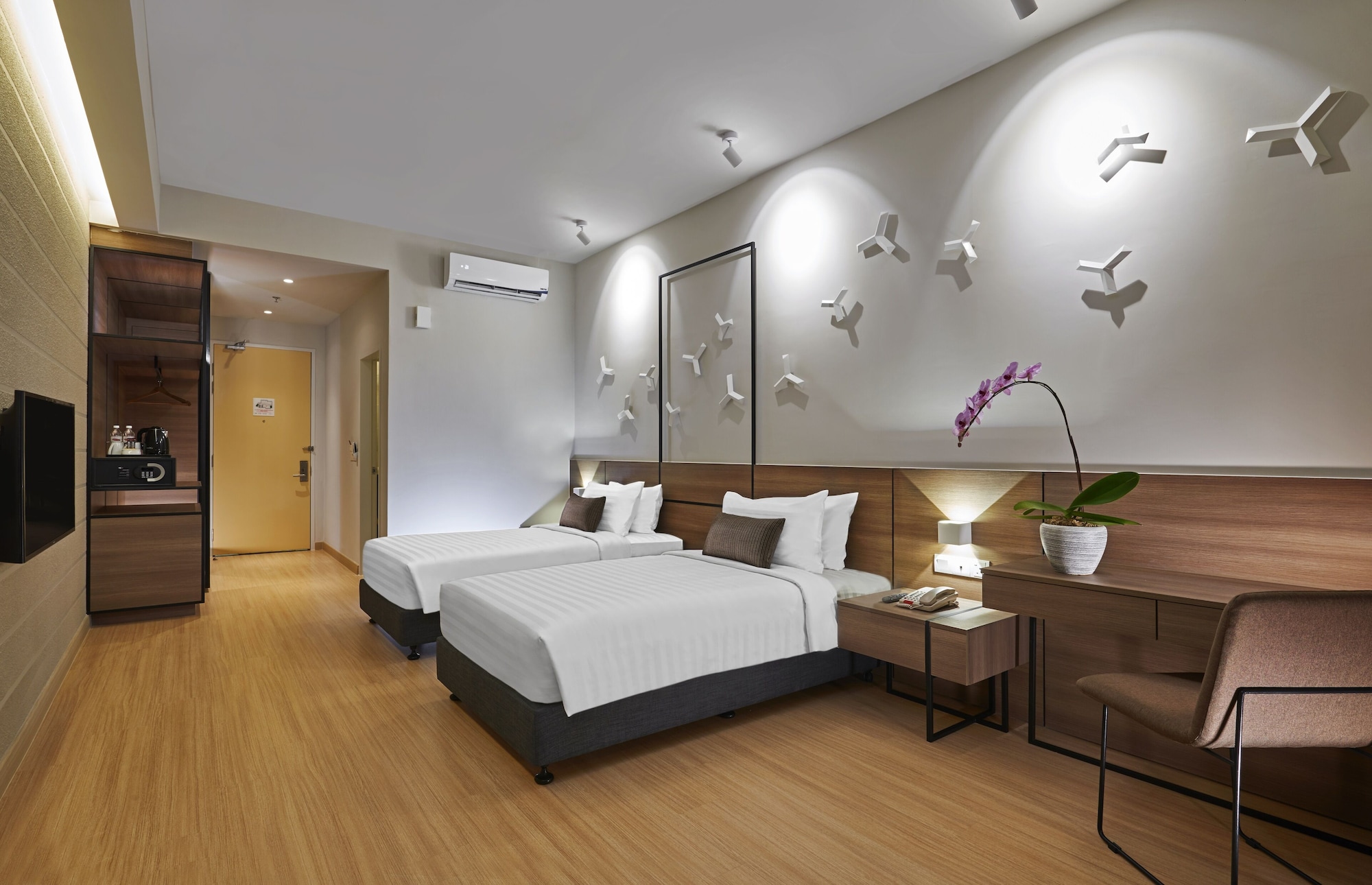 غرفة ديلوكس بسريرين منفصلين، Swiss Garden Hotel Residences Genting Highlands 2/6