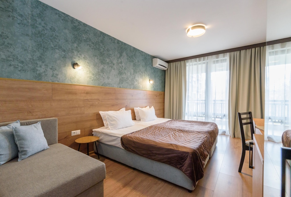 غرفة قياسية بسرير مزدوج، St George Ski Spa 4/10