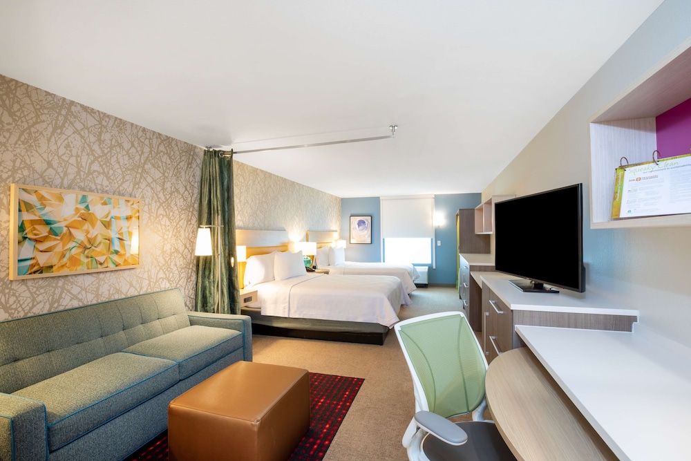 استوديو بسريرين كوين بحوض استحمام، Home2 Suites by Hilton Houston IAH Airport Beltway 8 3/4