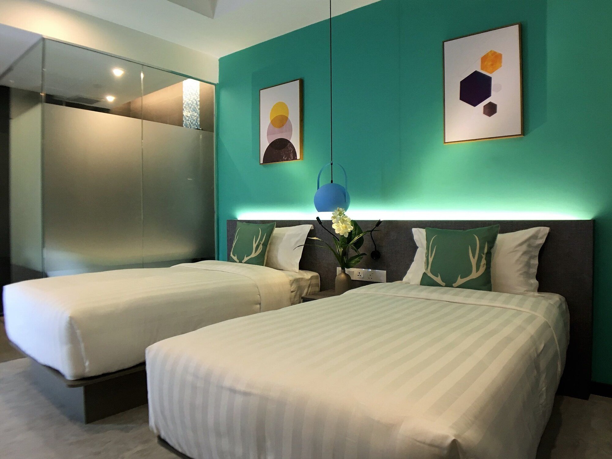 غرفة ديلوكس بسريرين منفصلين، Apple Hotel Times Square 4/10