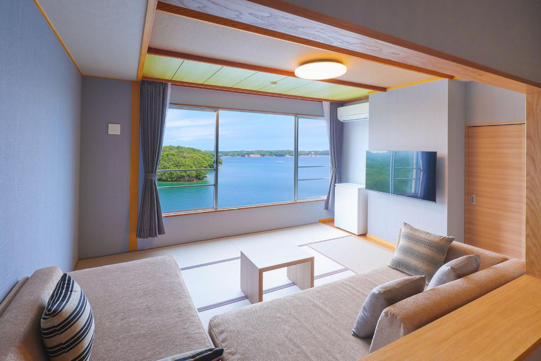 Japanese Western, Superior, Twin Beds, Sea Side