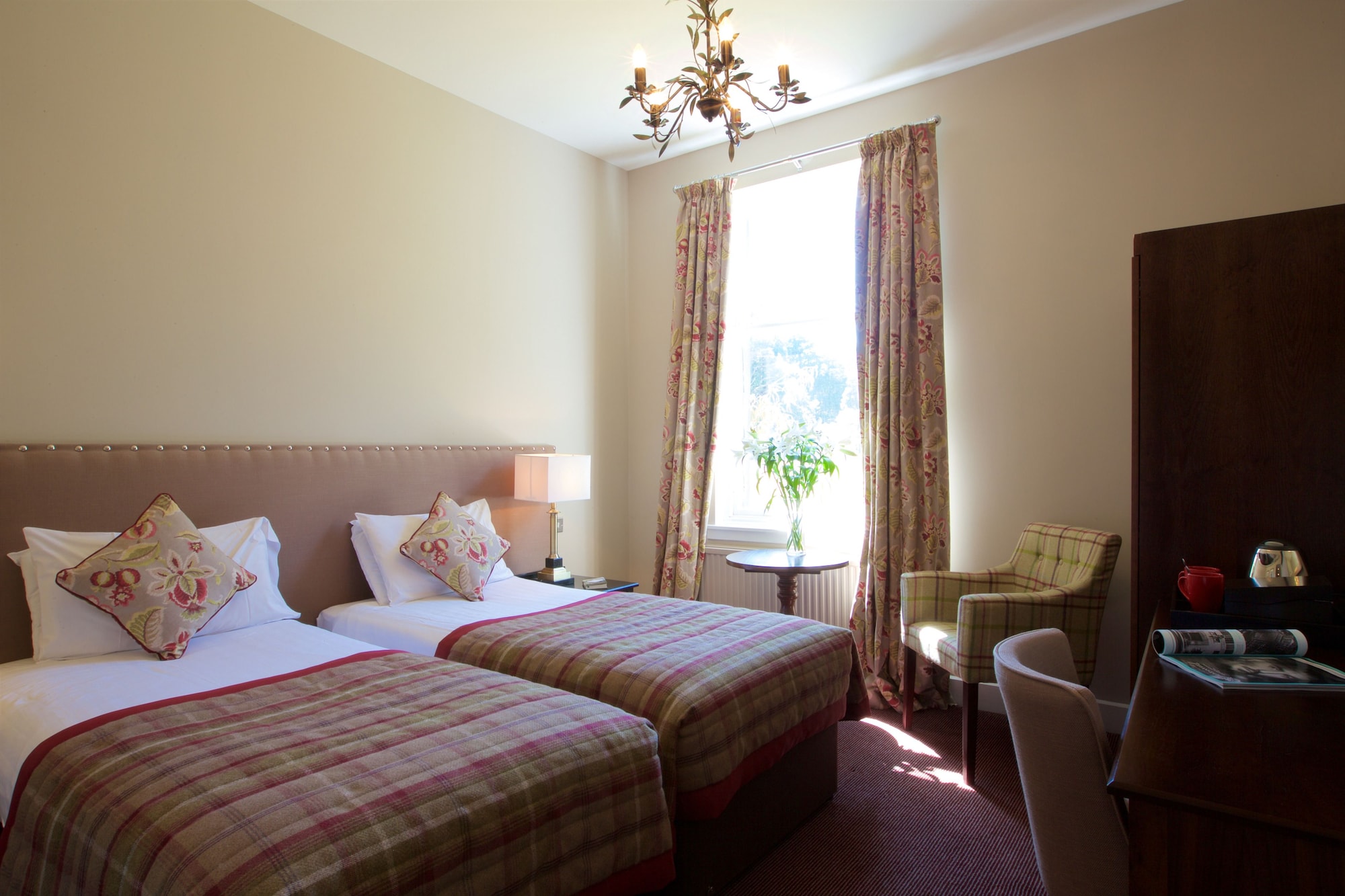 Room, Twin Beds, Loch View