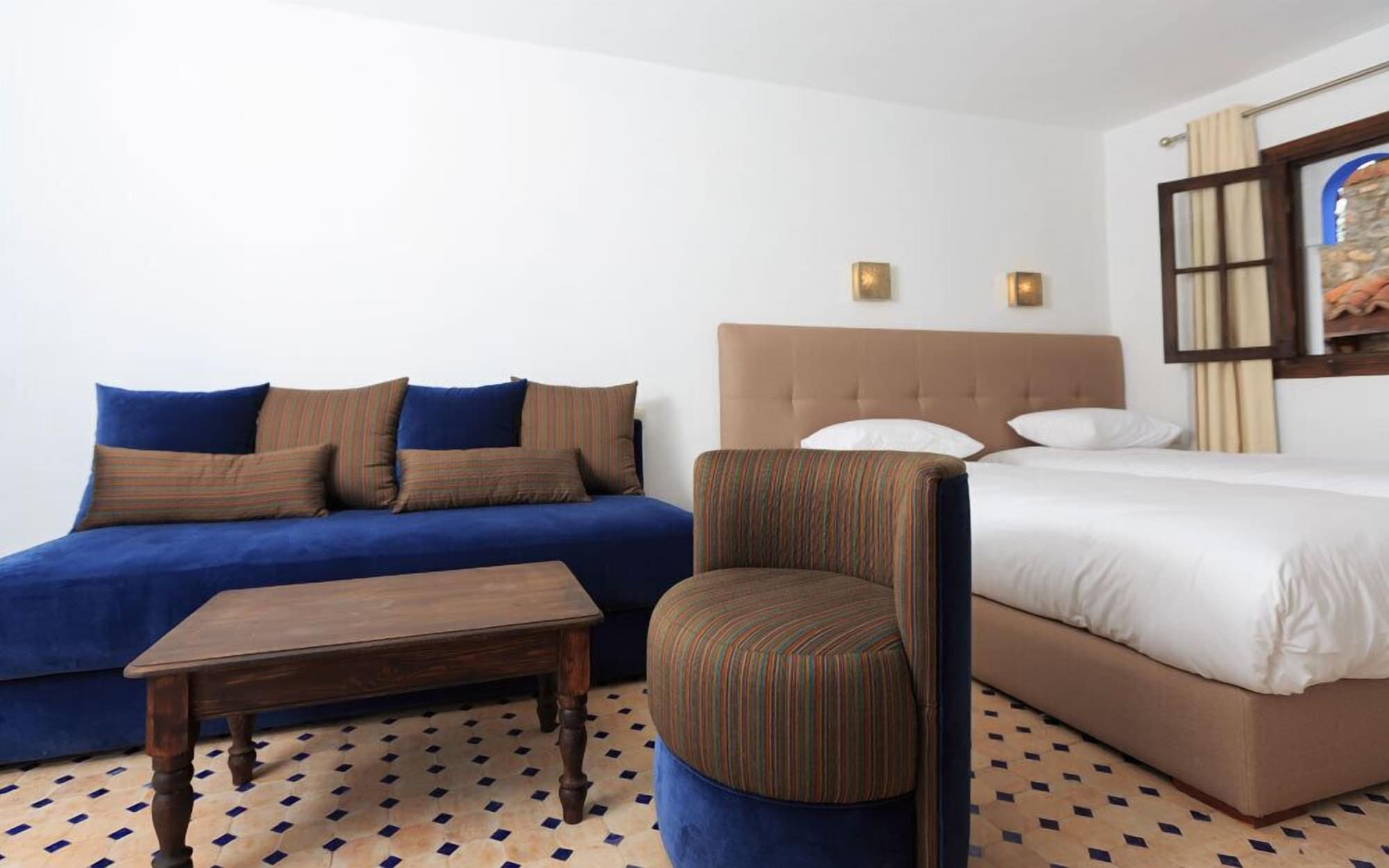 جناح جونيور بسرير كينج وسرير فردي، Riad Zaitouna Chaouen 7/10
