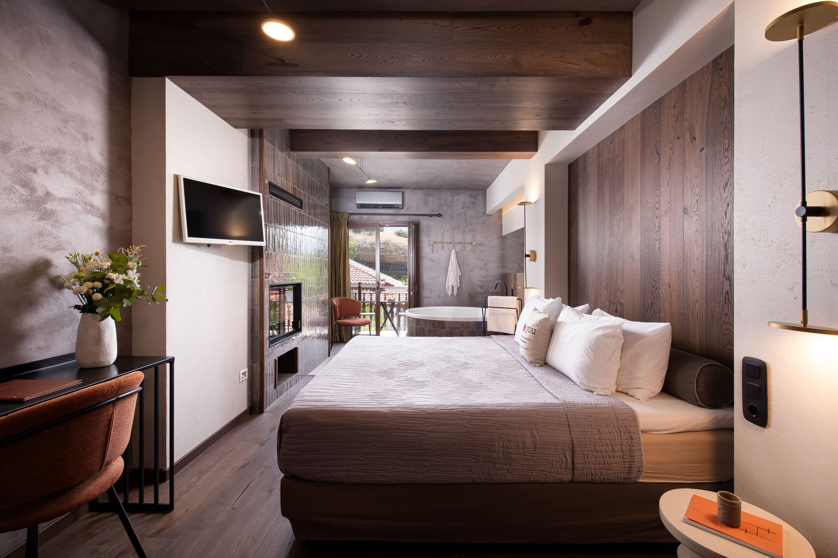 جناح بجاكوزي، Tsikeli Boutique Hotel Meteora 3/5