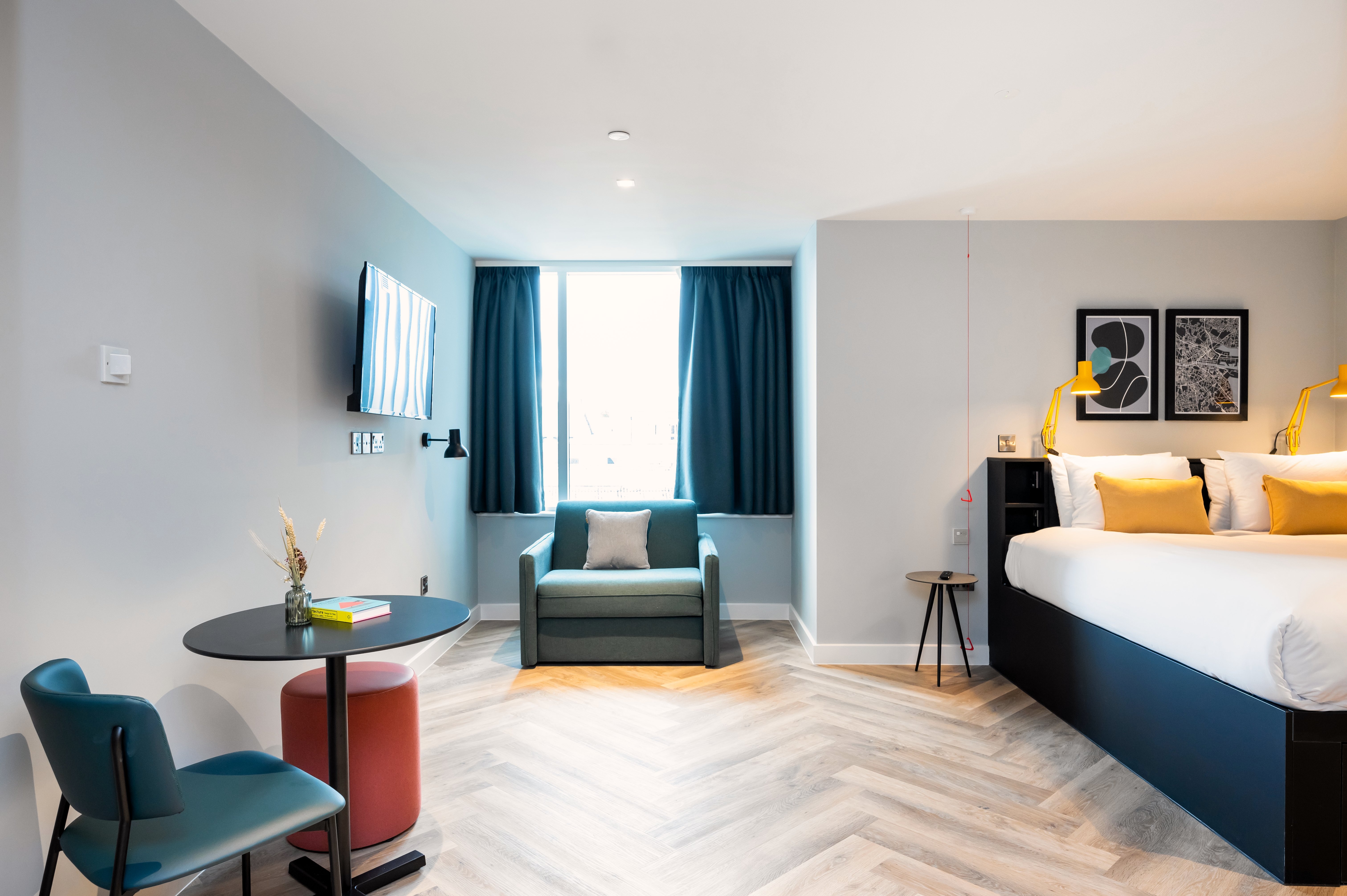 Studio, Double Bed, Sofa, Accessible, Staycity Aparthotels Dublin City Centre 10/10