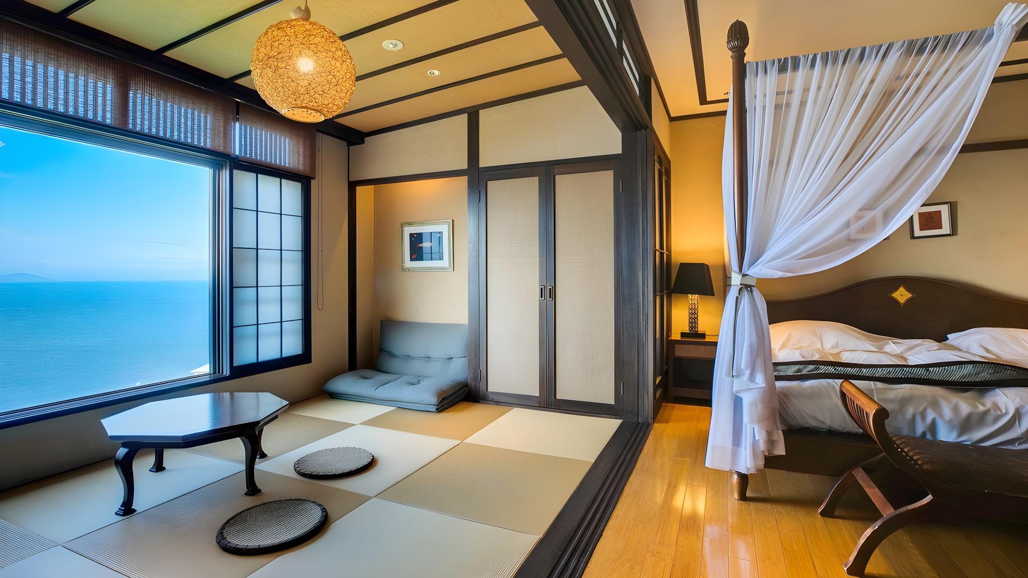 Semi Western, Style, Superior, Ocean View, Outdoor Bath, Main Building