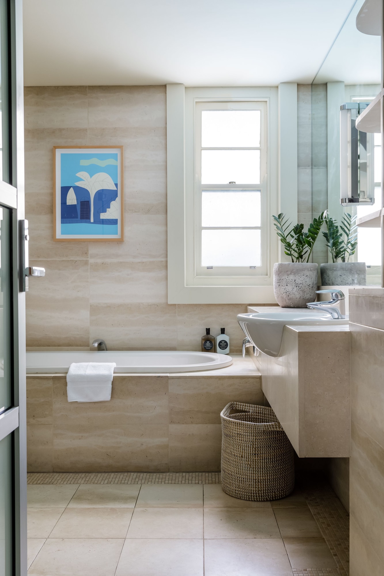 جناح غراند بسرير كينج بإطلالة على المرفأ بشرفة، Watsons Bay Boutique Hotel 4/4