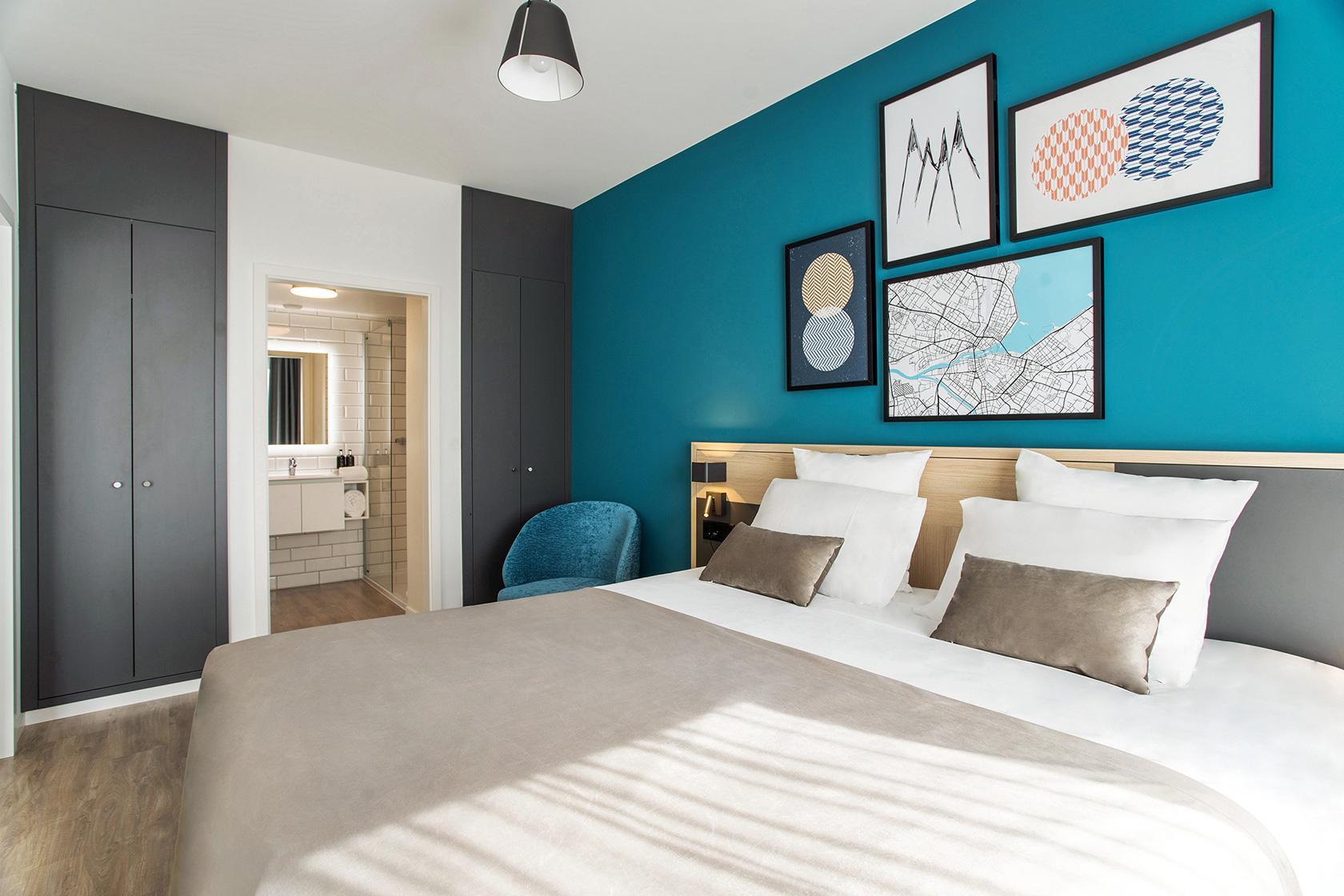 Room at Appart City Collection Geneva Airport Vernier, Vernier