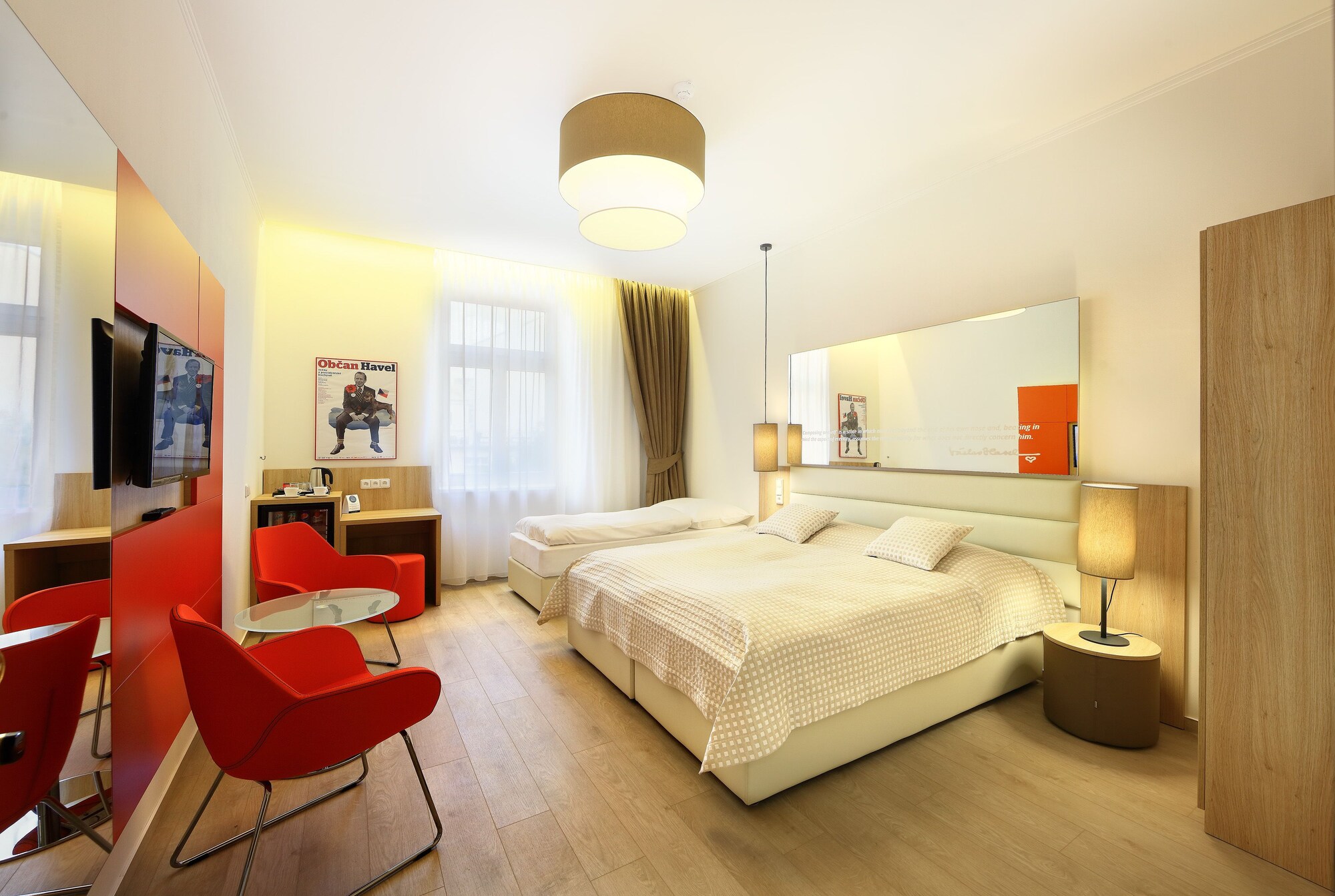 ROOM, TRIPLE, GARDEN VIEW