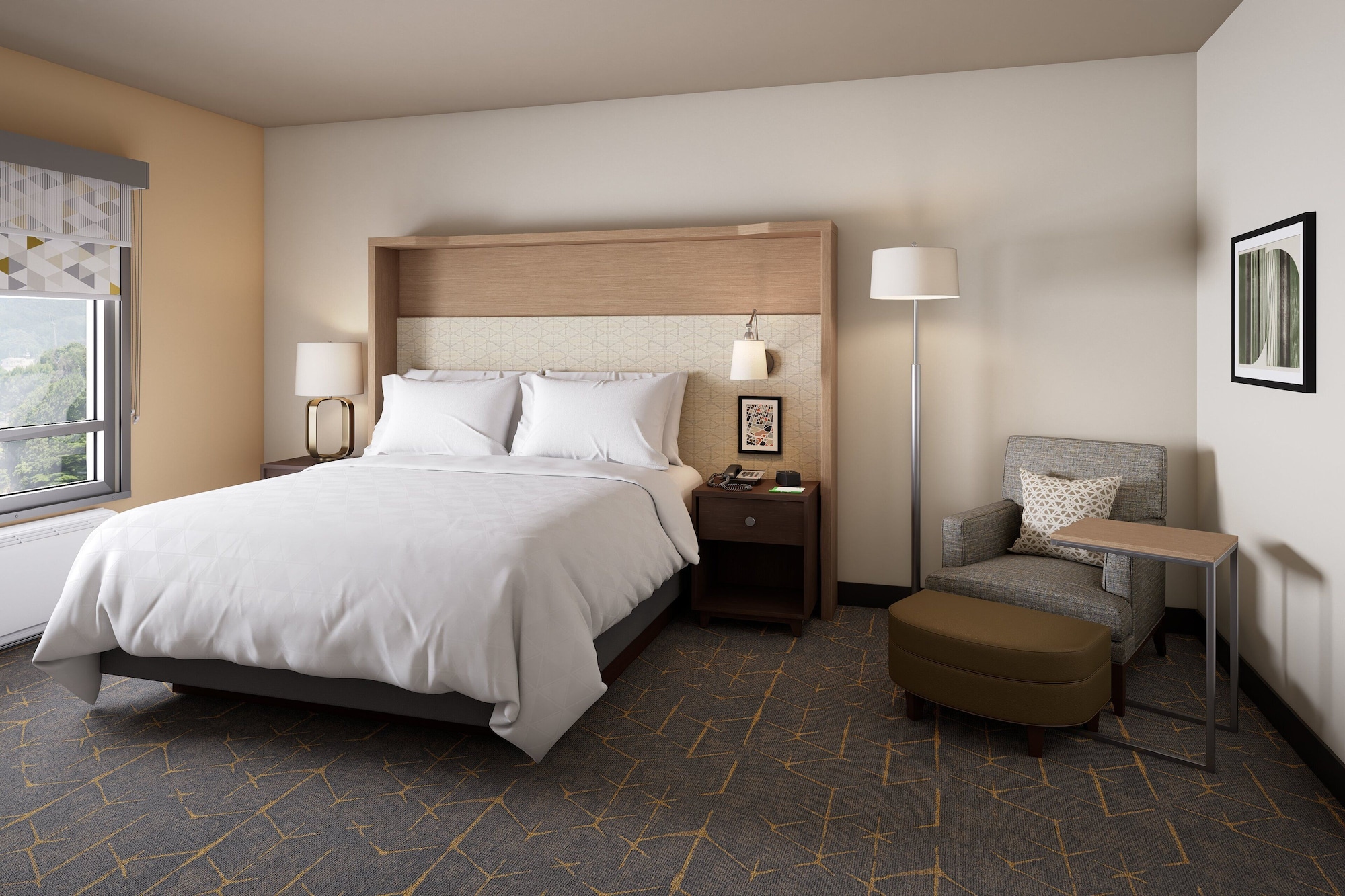 غرفة قياسية بسرير كينج لذوي الإعاقة، Holiday Inn Bangor 5/10