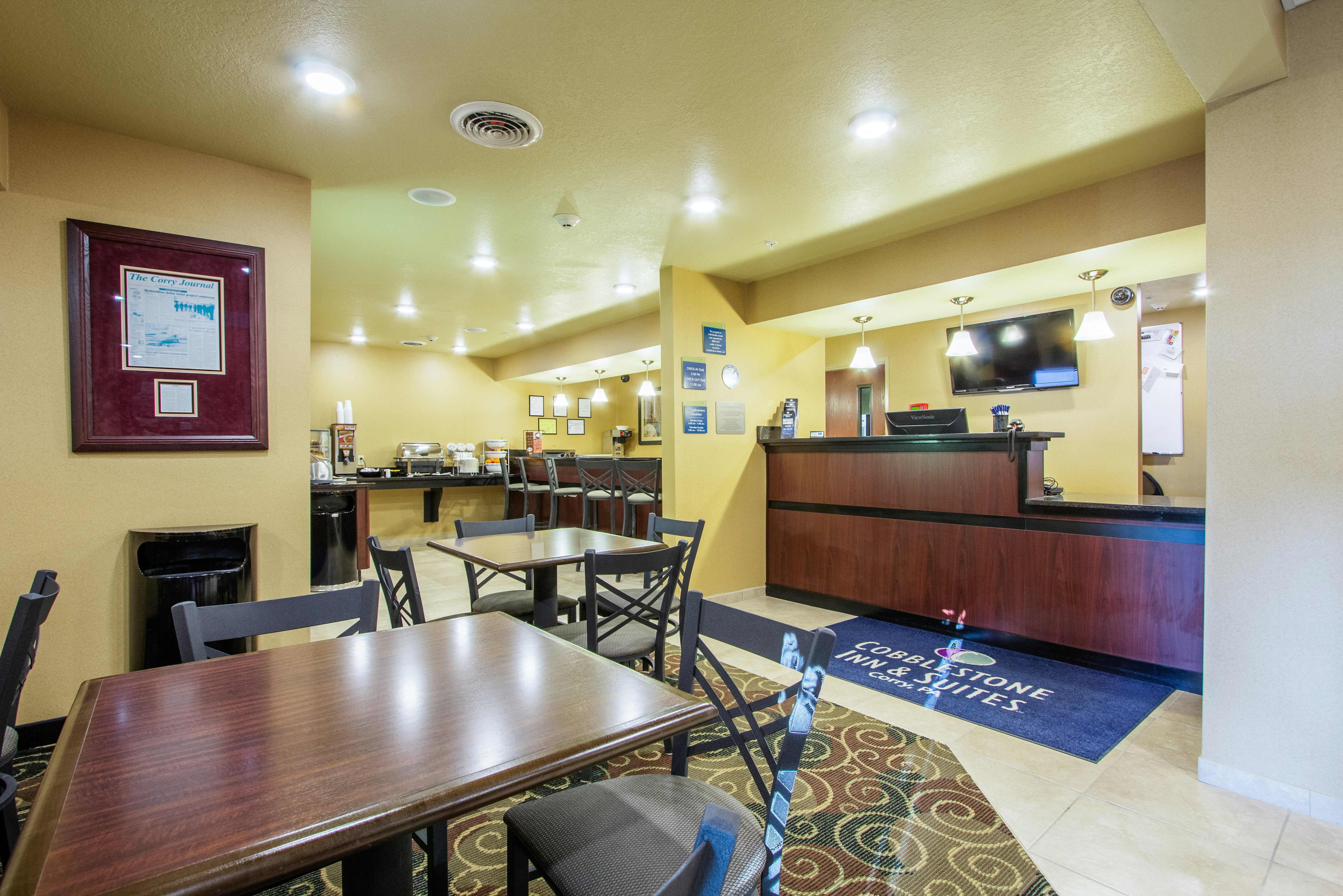 Cobblestone Inn Suites Corry Pa 54/70