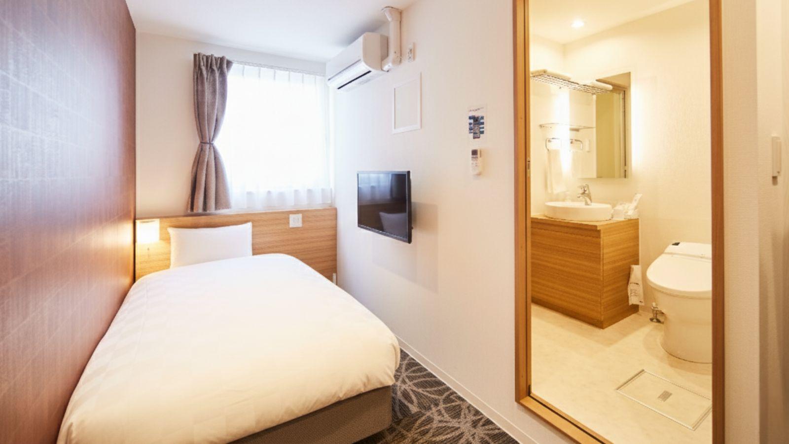 غرفة قياسية مفردة في المبنى الرئيسي، Sakura Garden Hotel 2/2