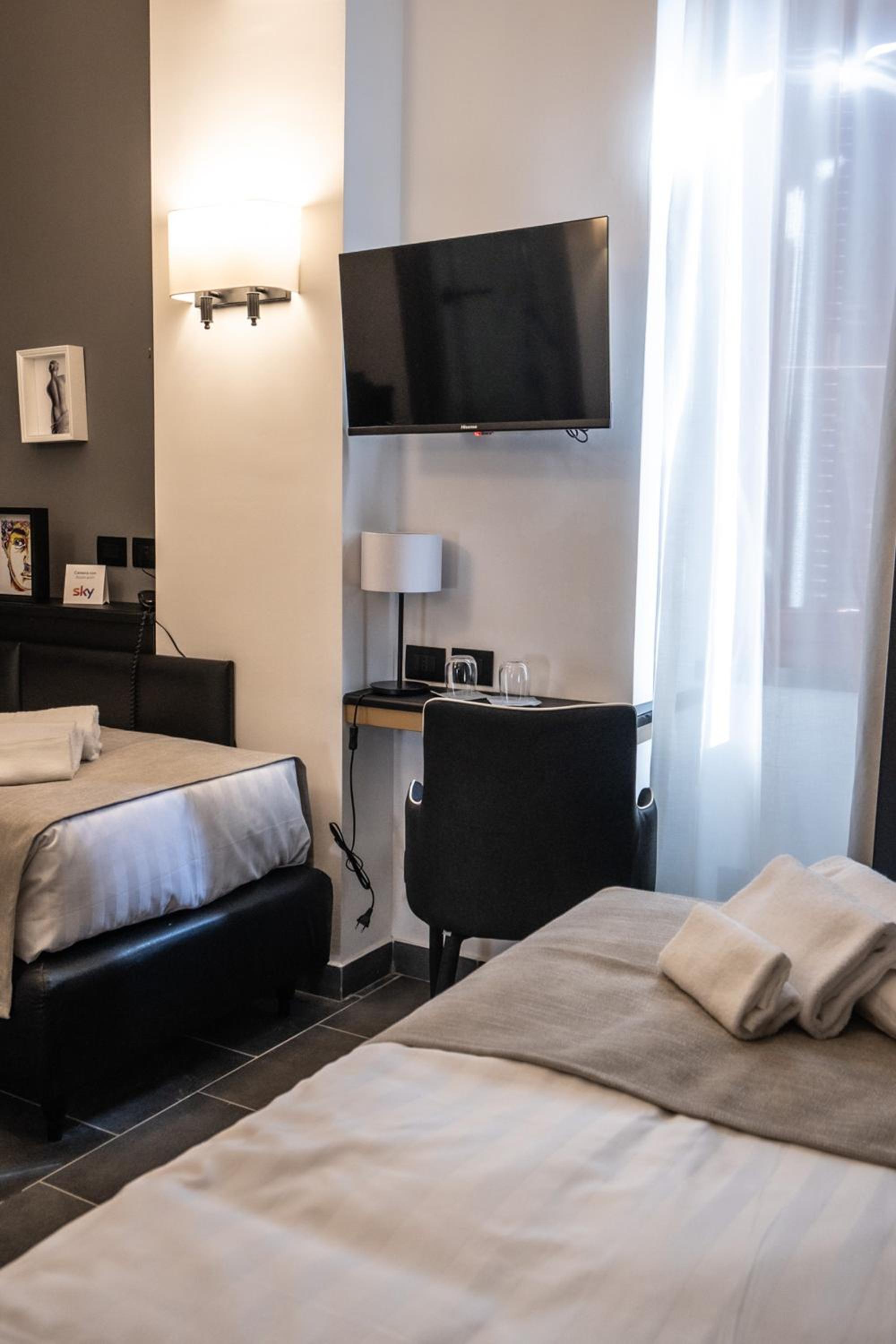 غرفة بسريرين منفصلين، Relais Manzoni 6/10