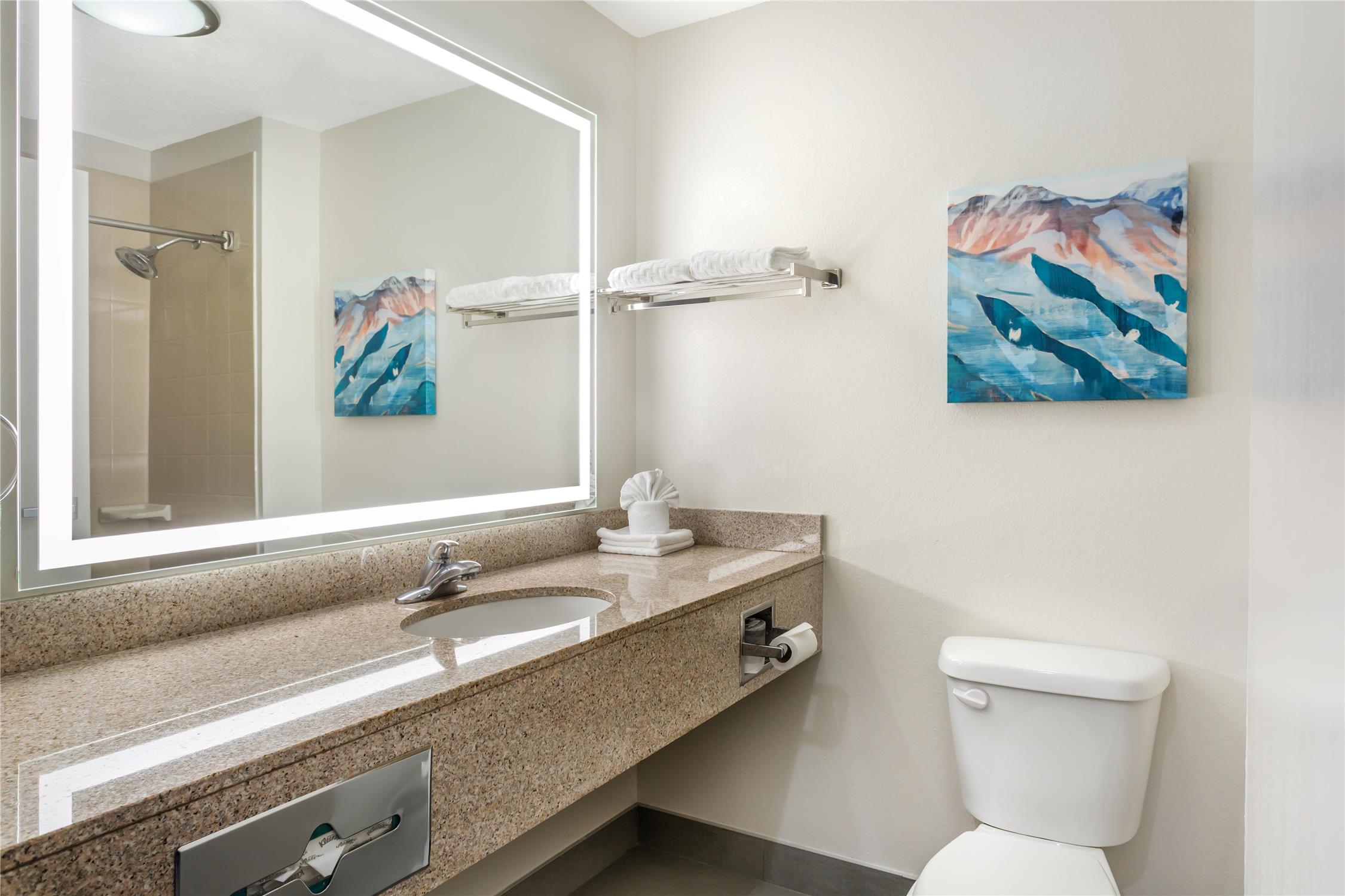 غرفة بسرير كينج يُسمح فيها بالحيوانات الأليفة، Best Western Plus Airport Inn Suites Salt Lake City 5/5