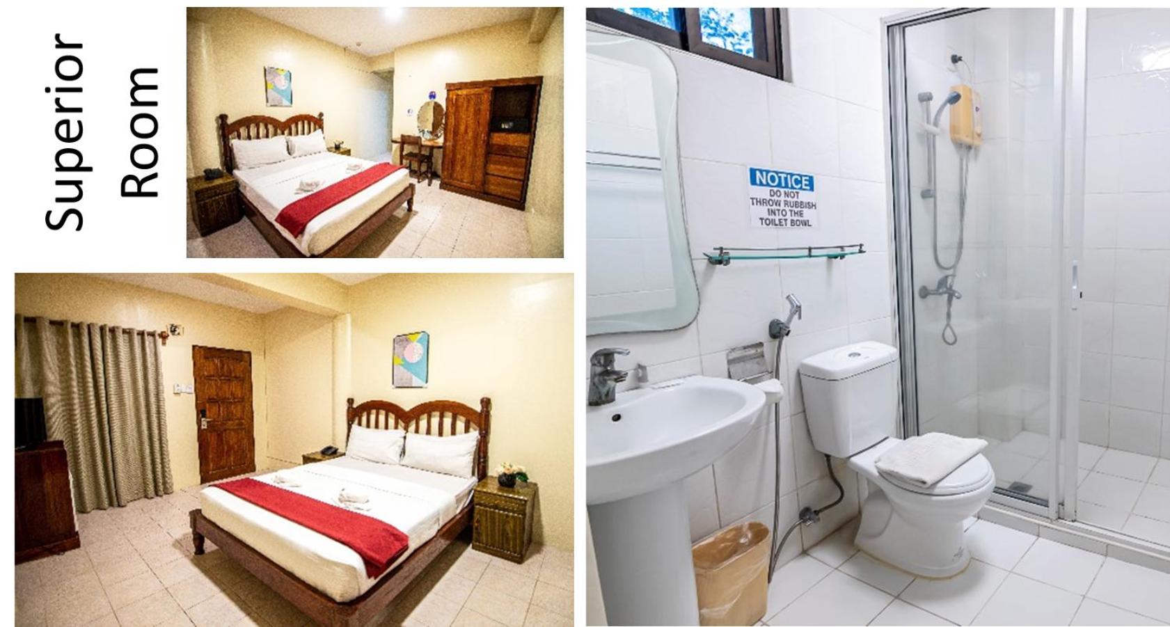 غرفة سوبيريور بسرير مزدوج، Kiwi Hotel 6/6