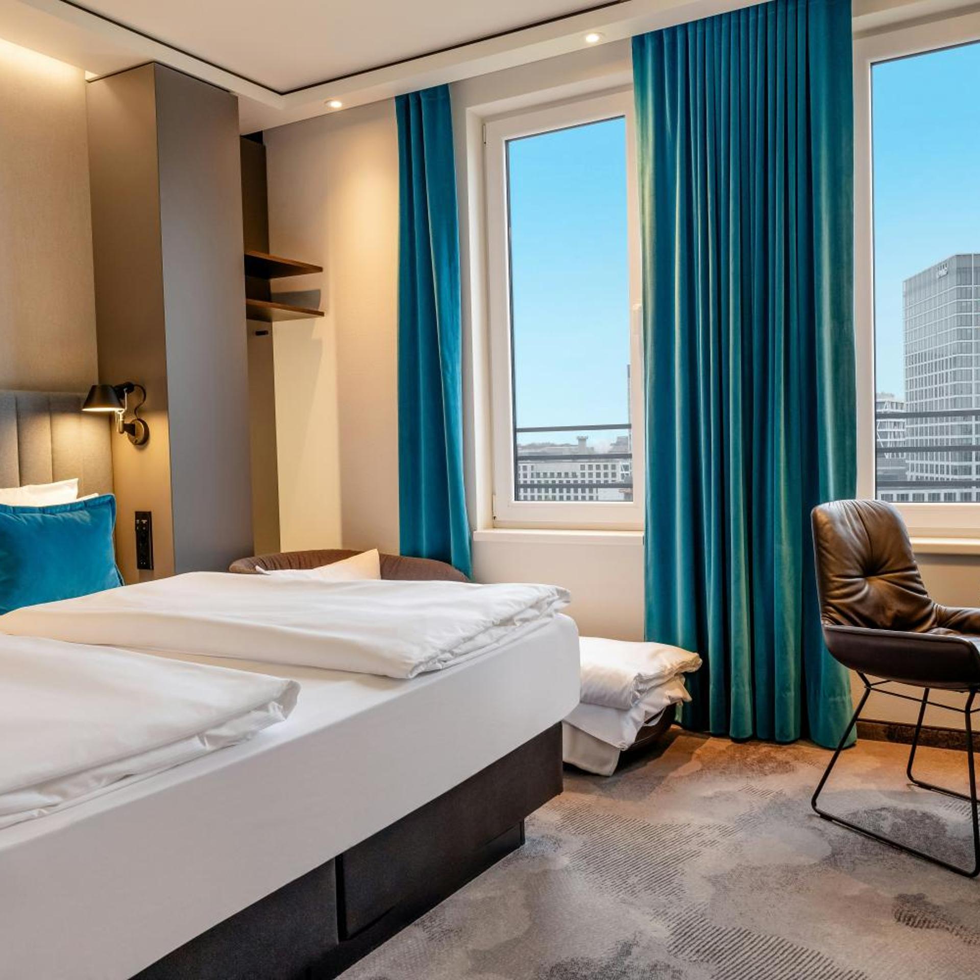 غرفة ديلوكس، Hotel Motel One Berlin-Hauptbahnhof 3/7