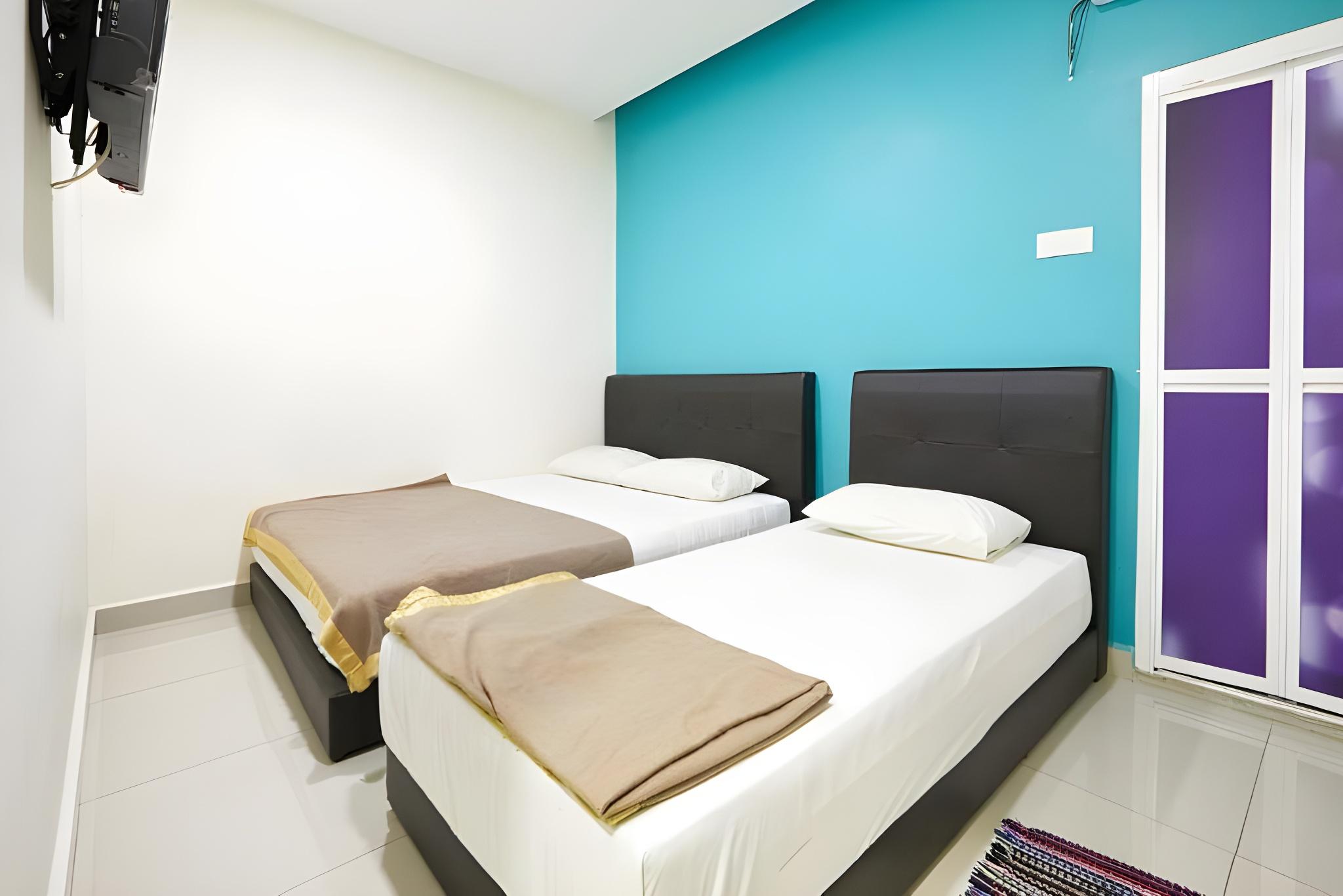 Family, 1 Double and 1 Single Bed