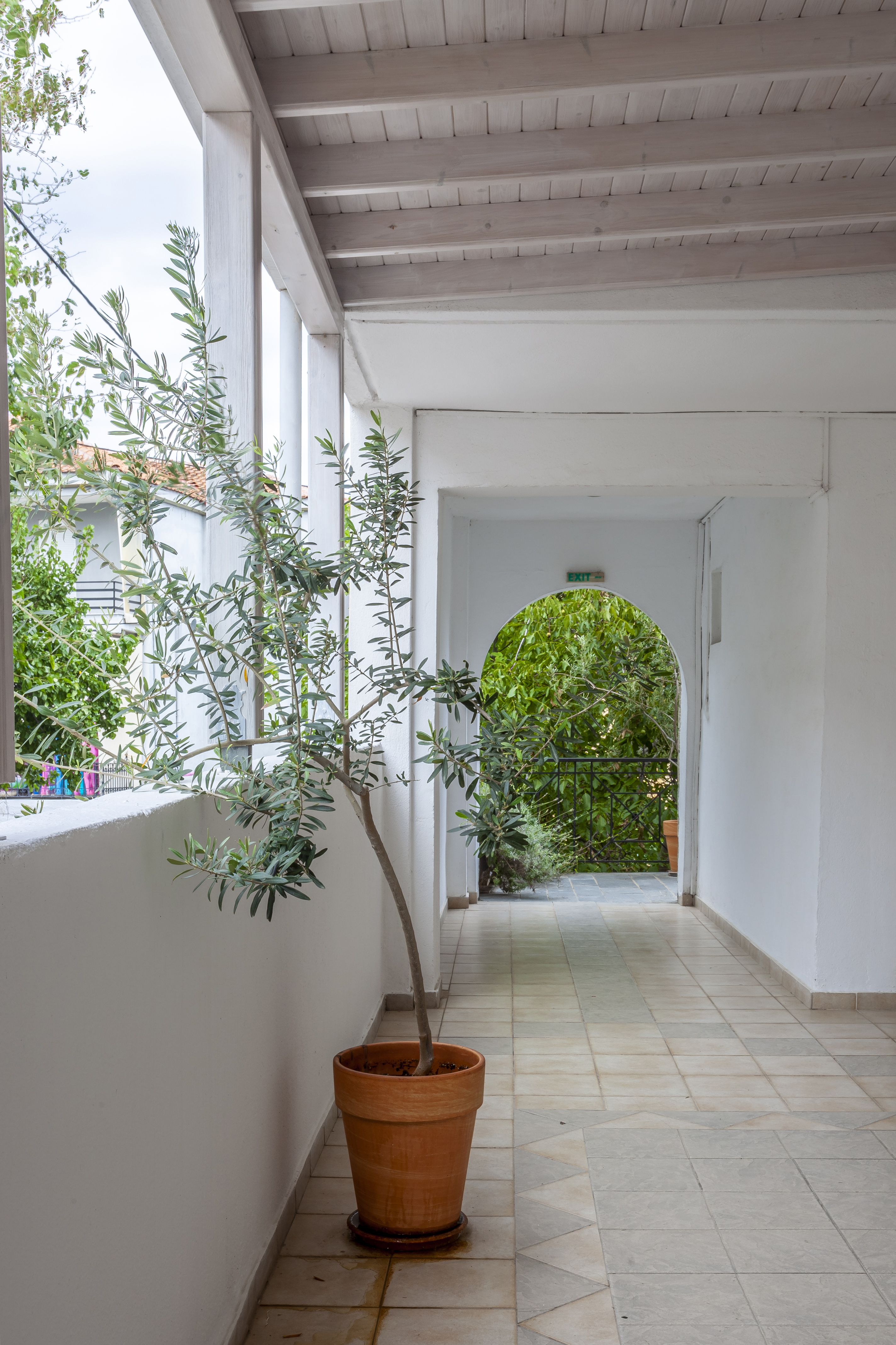 Lobby at Skentos Hotel, KASSANDRA