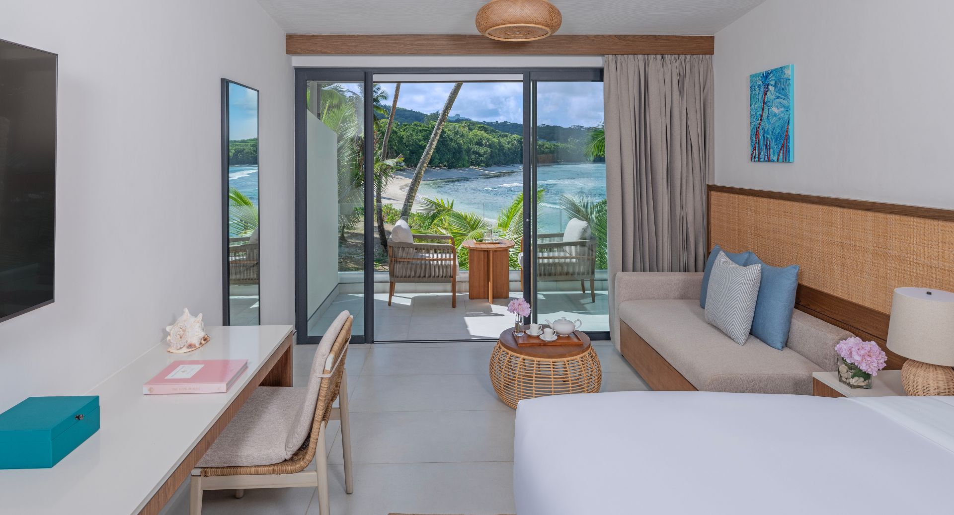 جناح بإطلالة على البحر، Avani Plus Barbarons Seychelles Resort 2/4