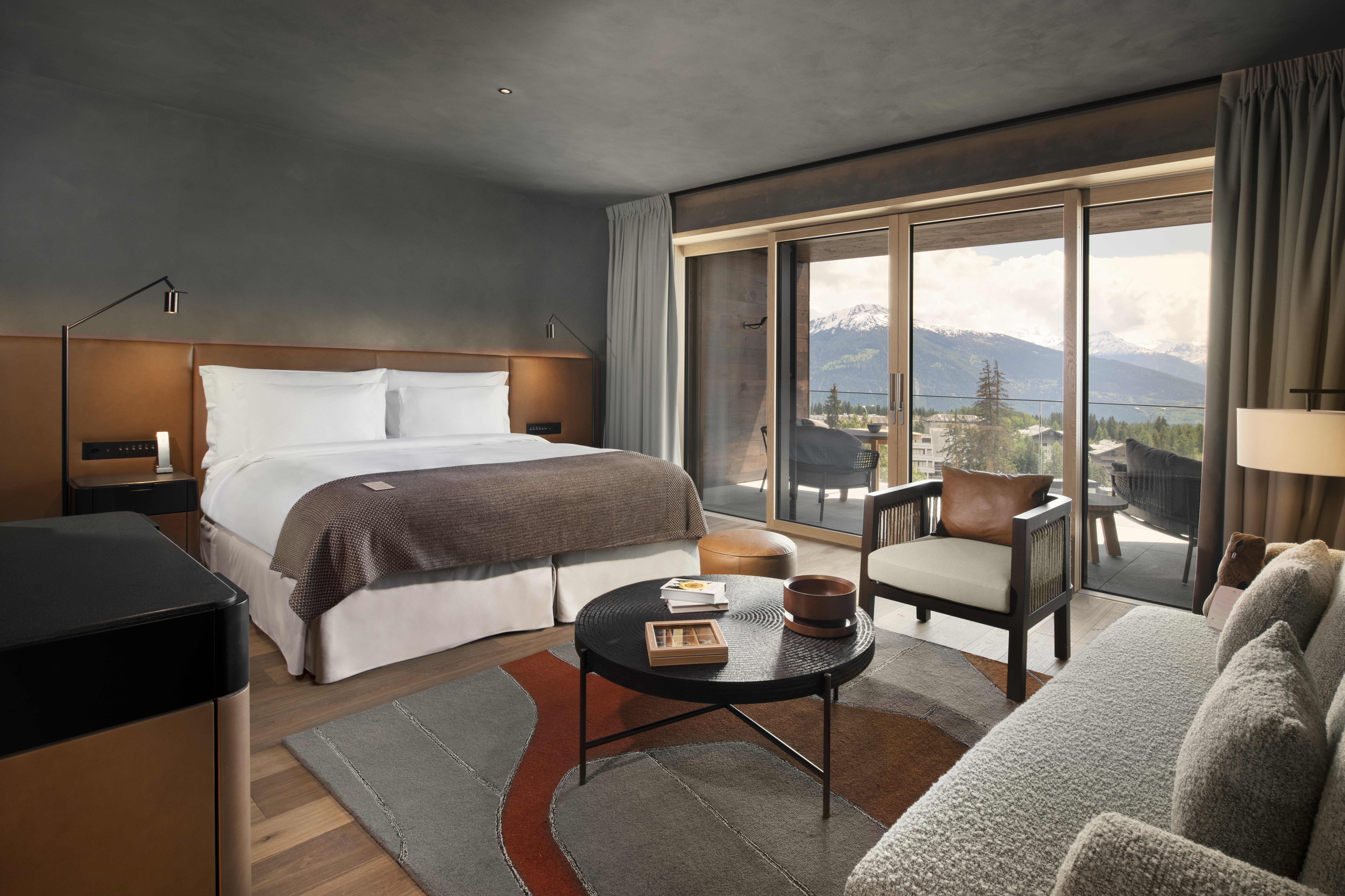 غرفة سوبيريور بشرفة، Six Senses Crans Montana 2/7