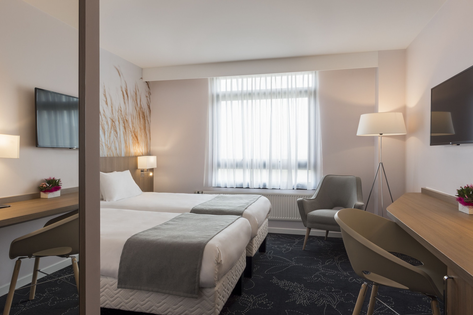 غرفة قياسية بسريرين منفصلين لذوي الإعاقة، Holiday Inn Calais - Coquelles 4/9