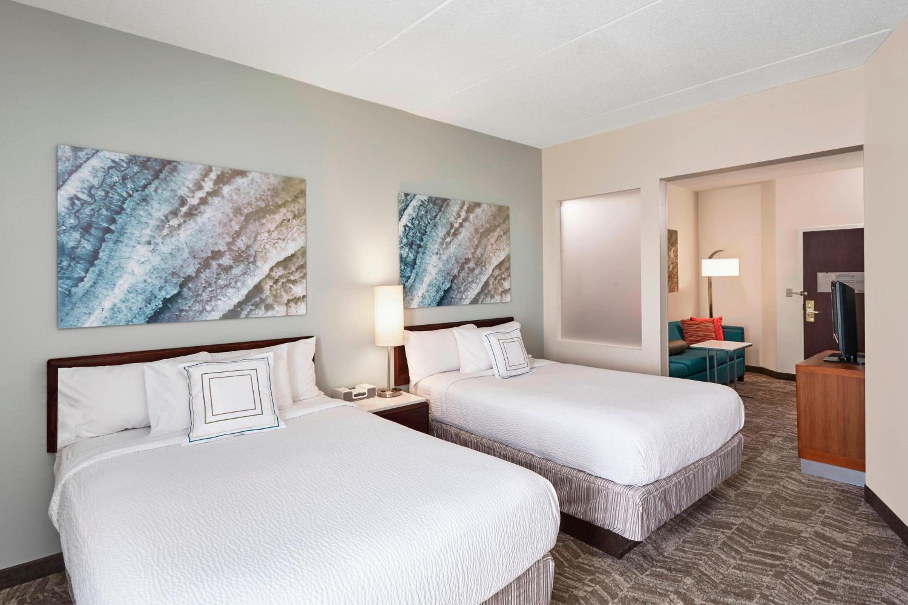 Suite, 2 Double Beds, Sofa