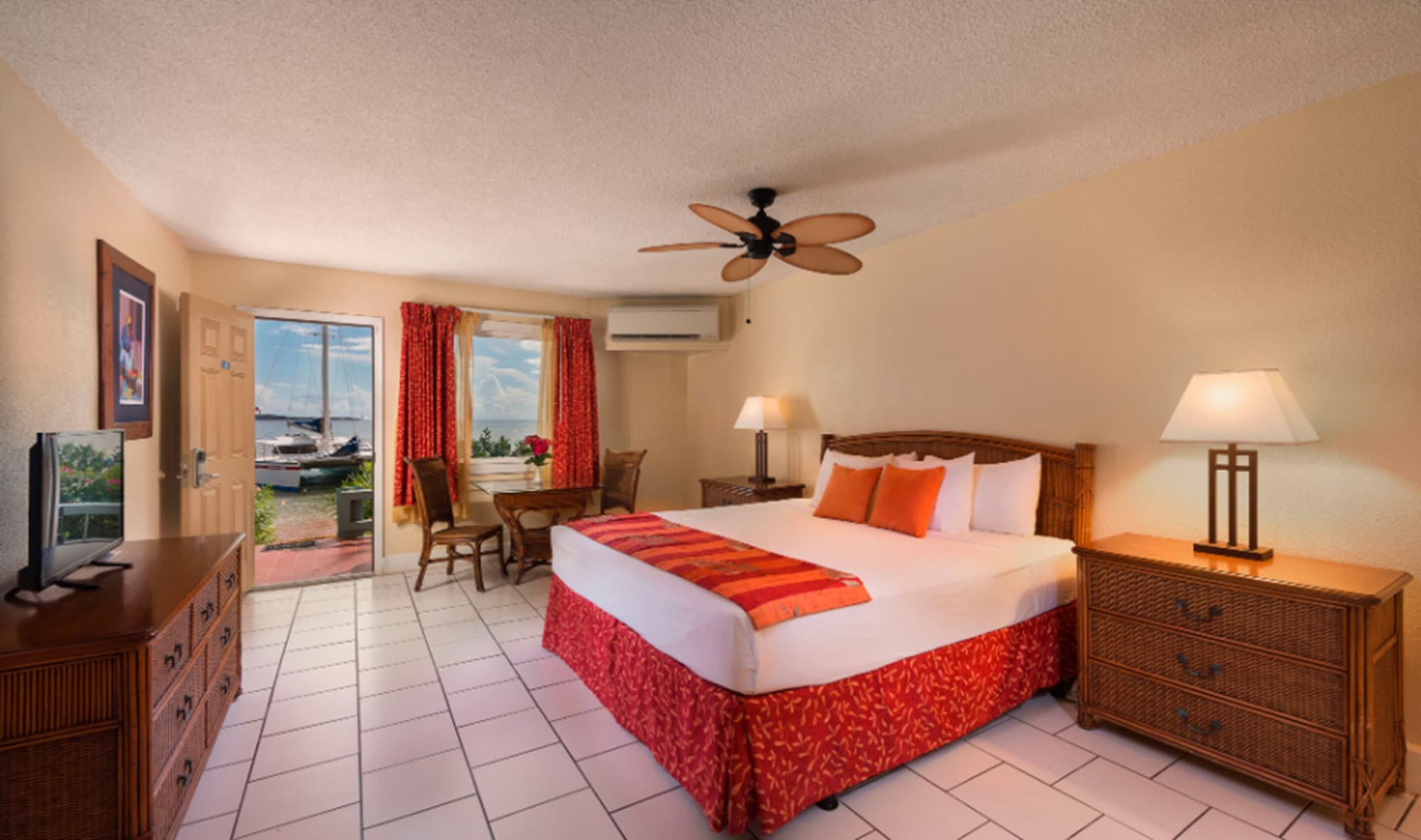 Room, King Bed, Beach Front, Patio