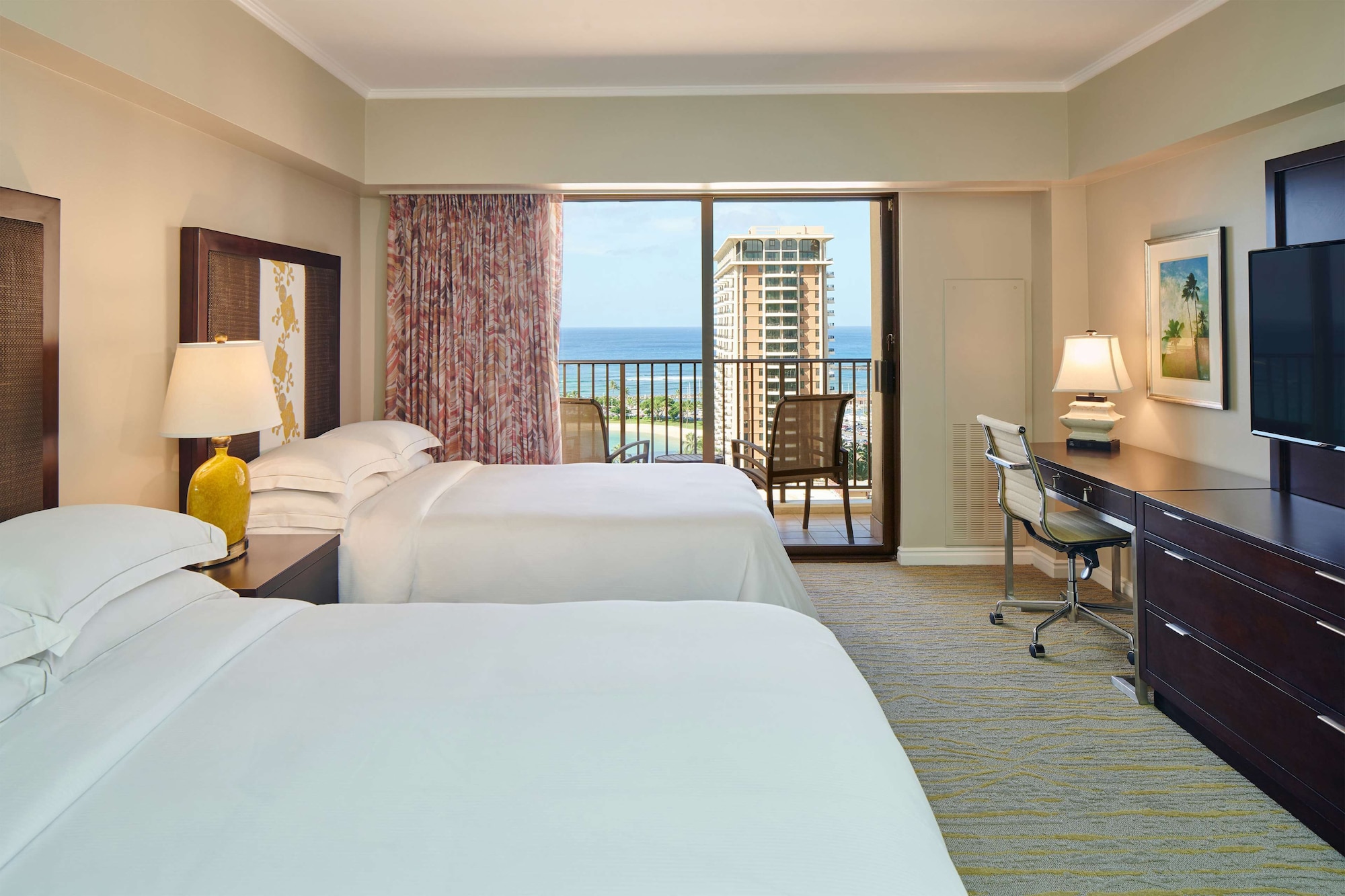 1 Bedroom, Suite, 2 Double Beds, Mountain View, Kalia Tower