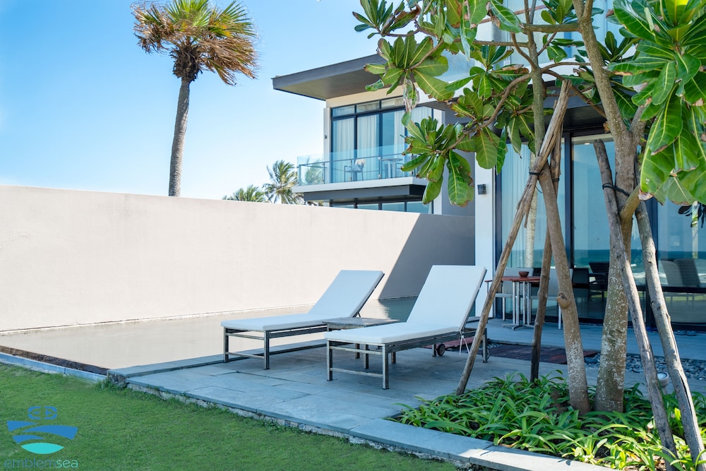 Beach front villa by Emblemsea in hyatt 20/50