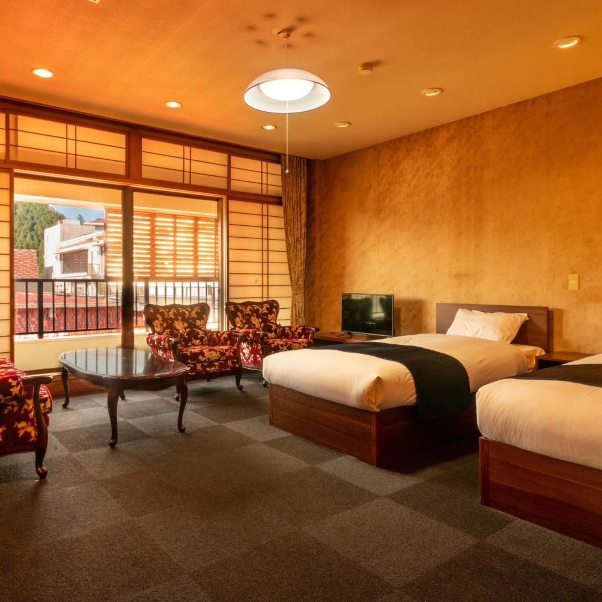 Inner, Japanese Western, Junior Suite, City View, Indoor Bath
