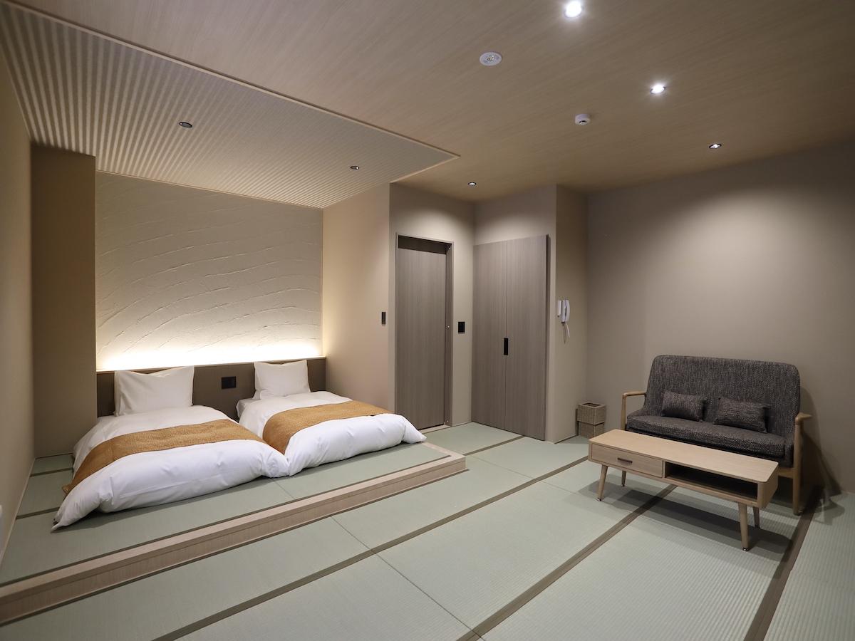 Japanese Western, Standard, Twin Beds, Hot Spring Bath
