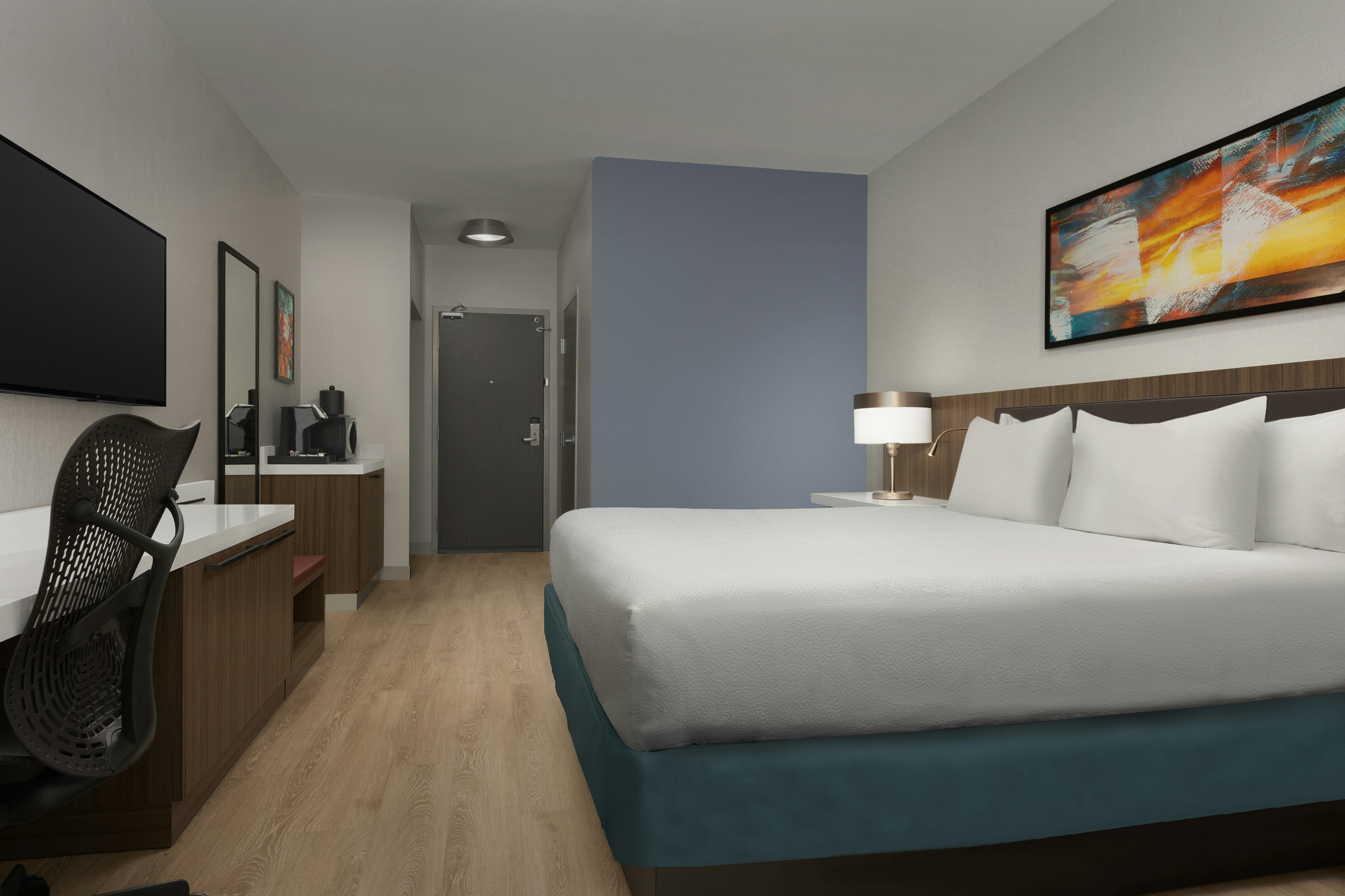 غرفة بسرير كينج، Hilton Garden Inn Abilene 2/3