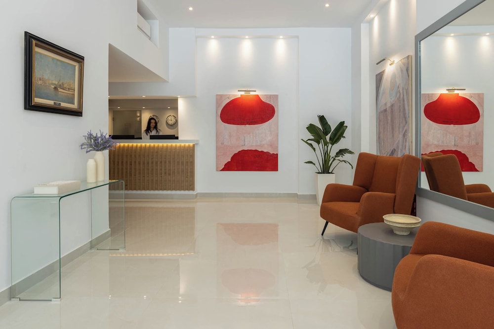 Lobby at Port Tower Hotel, PIRAEUS