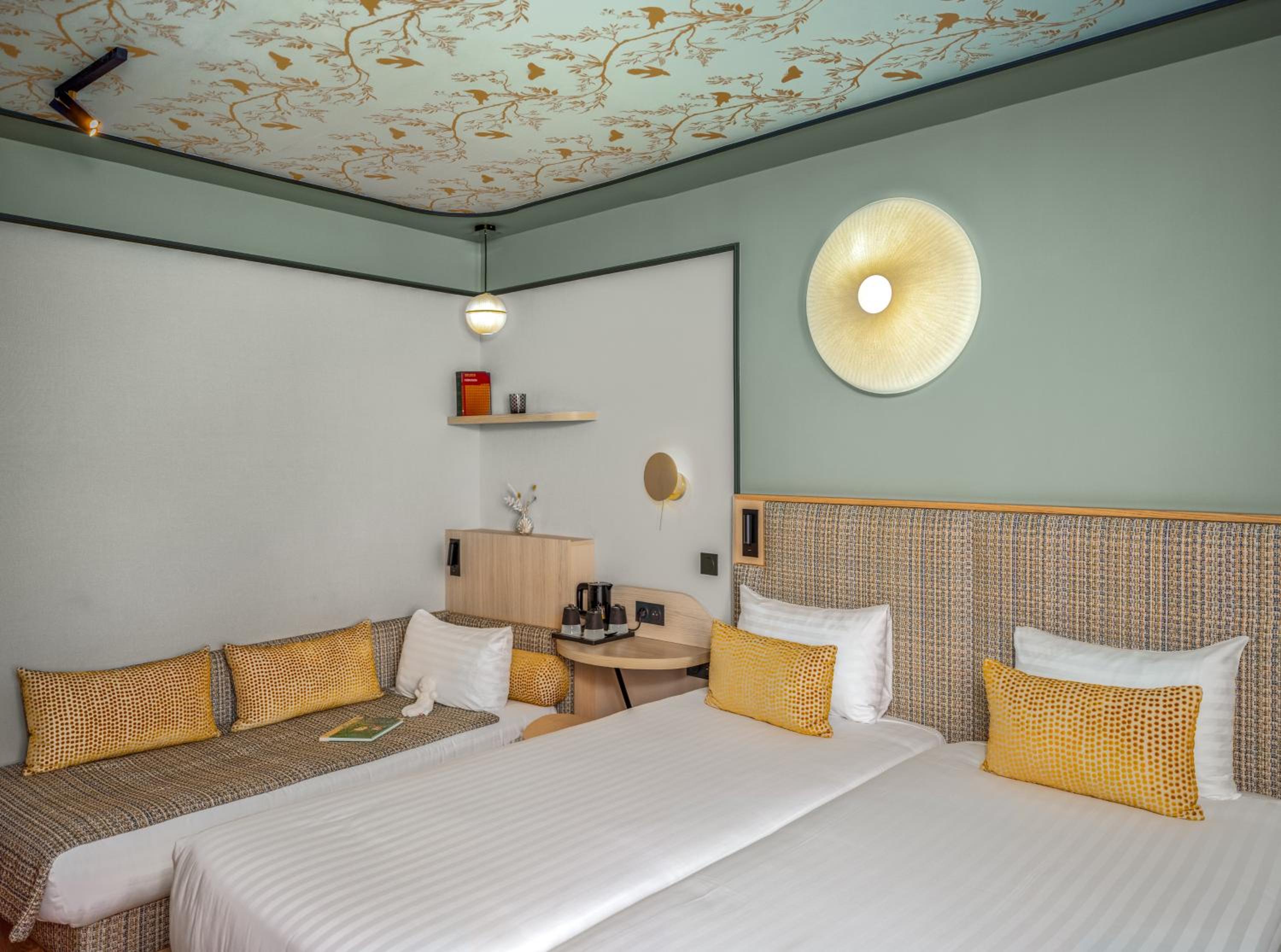 غرفة تنفيذية ثلاثية بثلاثة أسرّة، Hotel Louison 3/4