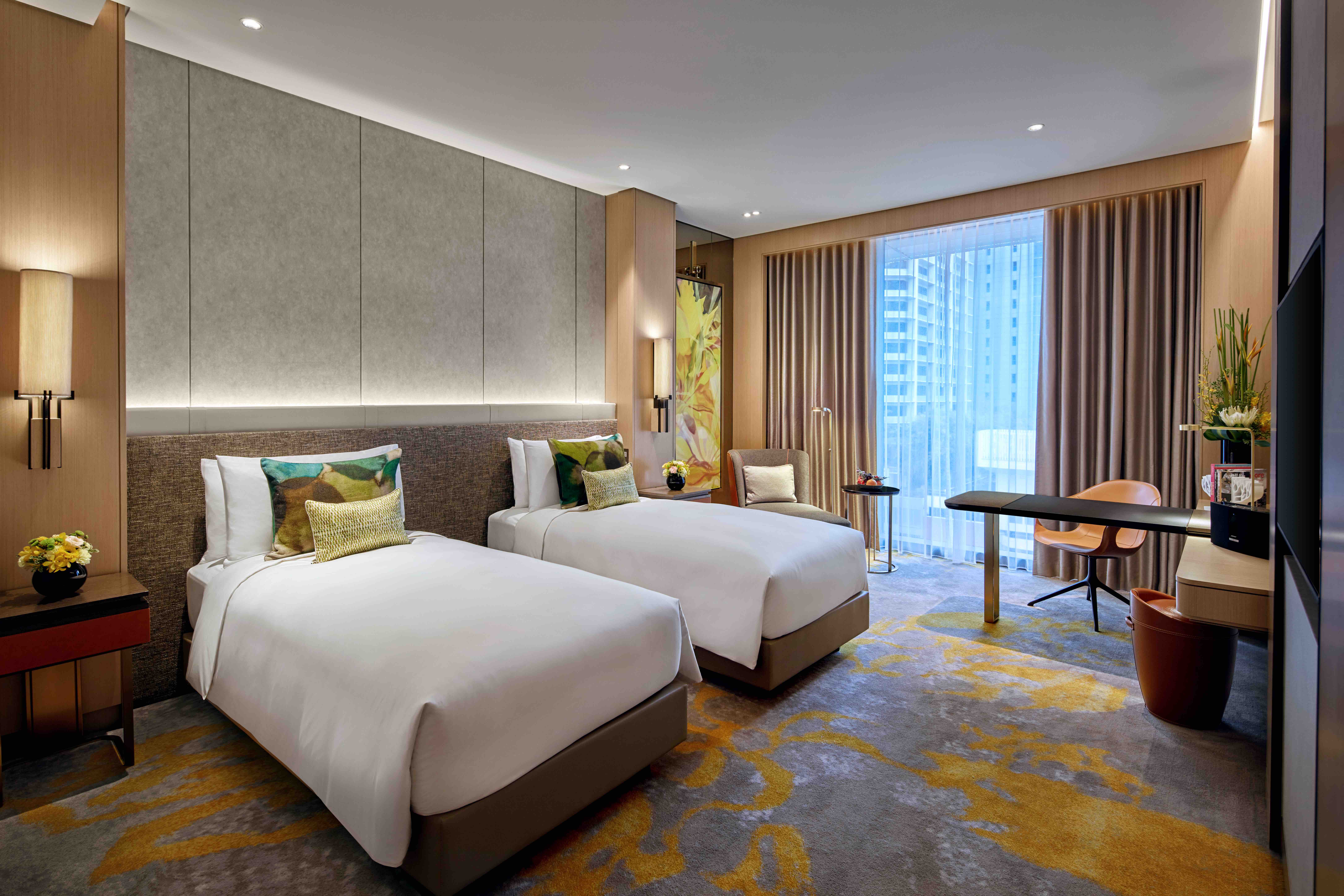 Heritage, Club, Luxury, Twin Beds, with View, High Floor، Sofitel Singapore City Centre 2/4