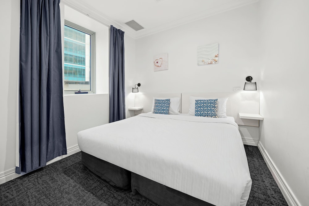 شقة ديلوكس بغرفتي نوم، Comfort Apartments Melbourne Central 3/9