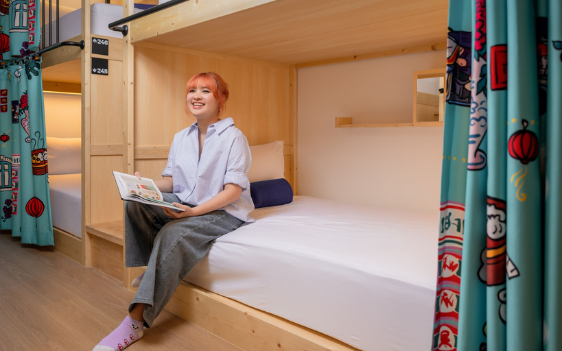 1 Bed Tribe Hideout - Ladies (8-Shared-Beds)