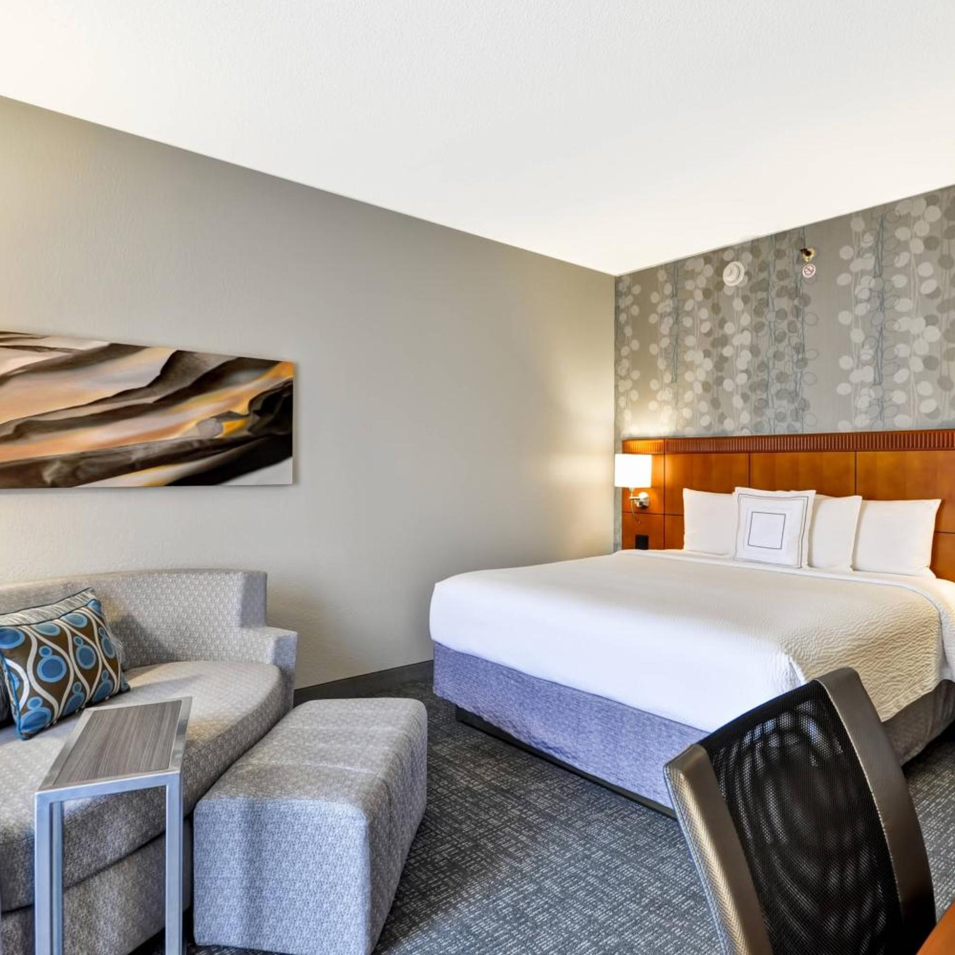 Room, King Bed, Sofa, Bathtub, Accessible