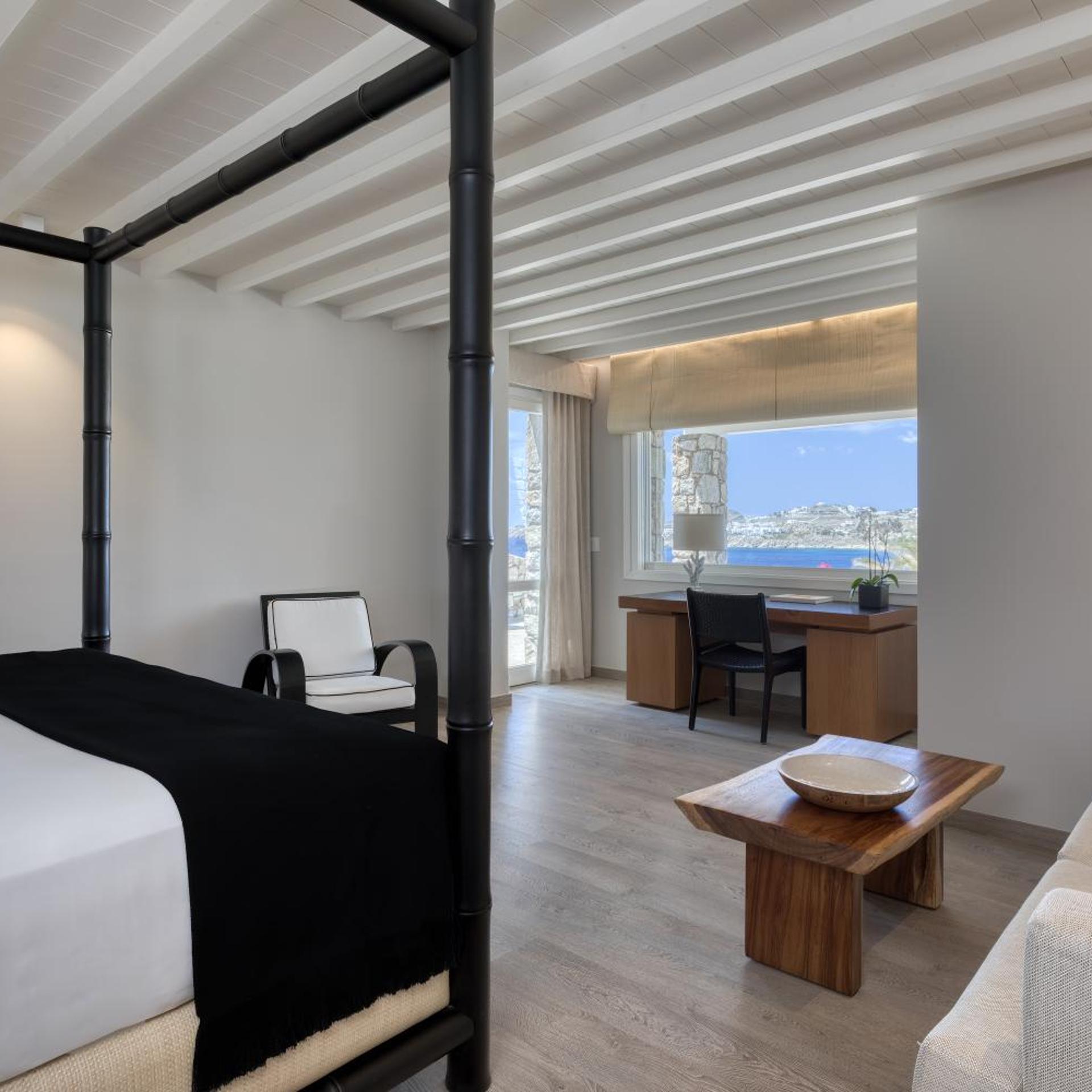 جناح فاخر بإطلالة على البحر بشرفة، Santa Marina, a Luxury Collection Resort, Mykonos 6/6