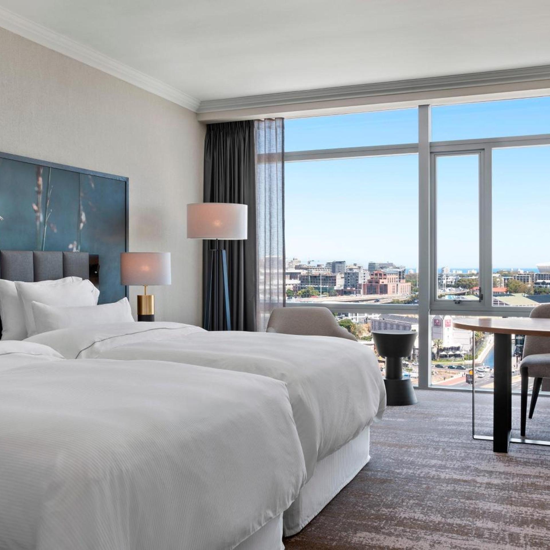 Room, Twin Beds, Water Front