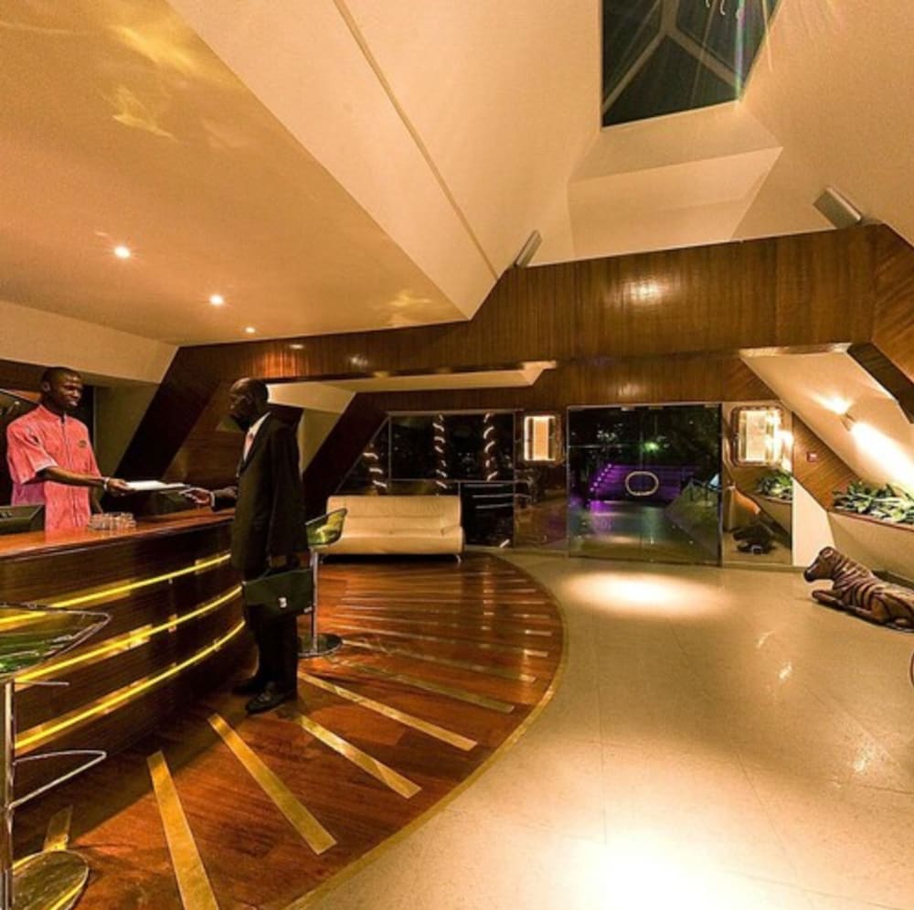 Lobby at Le Lagon, DAKAR